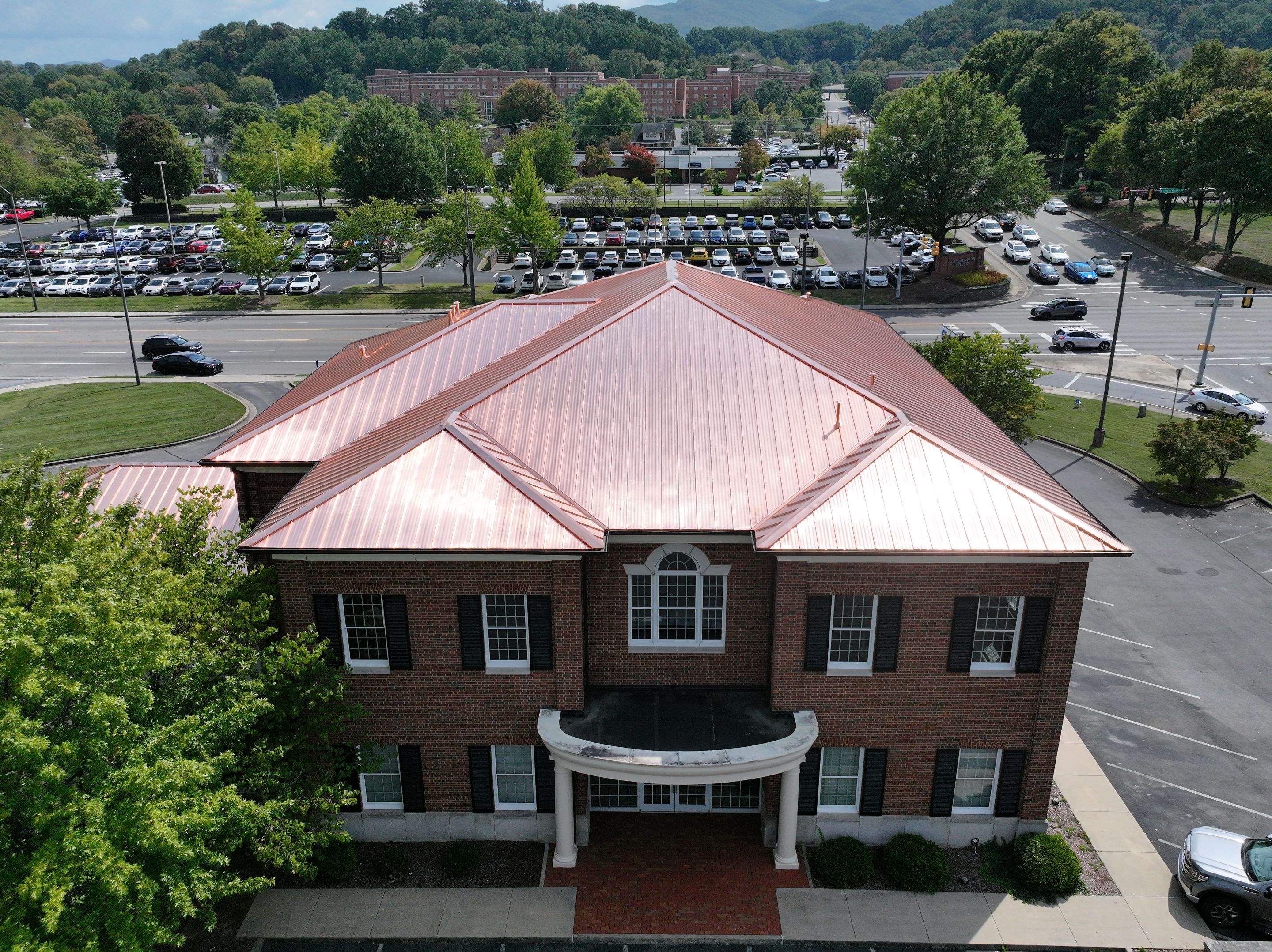 Elizabethton Federal Bank - Real Copper by Omnia Roofing