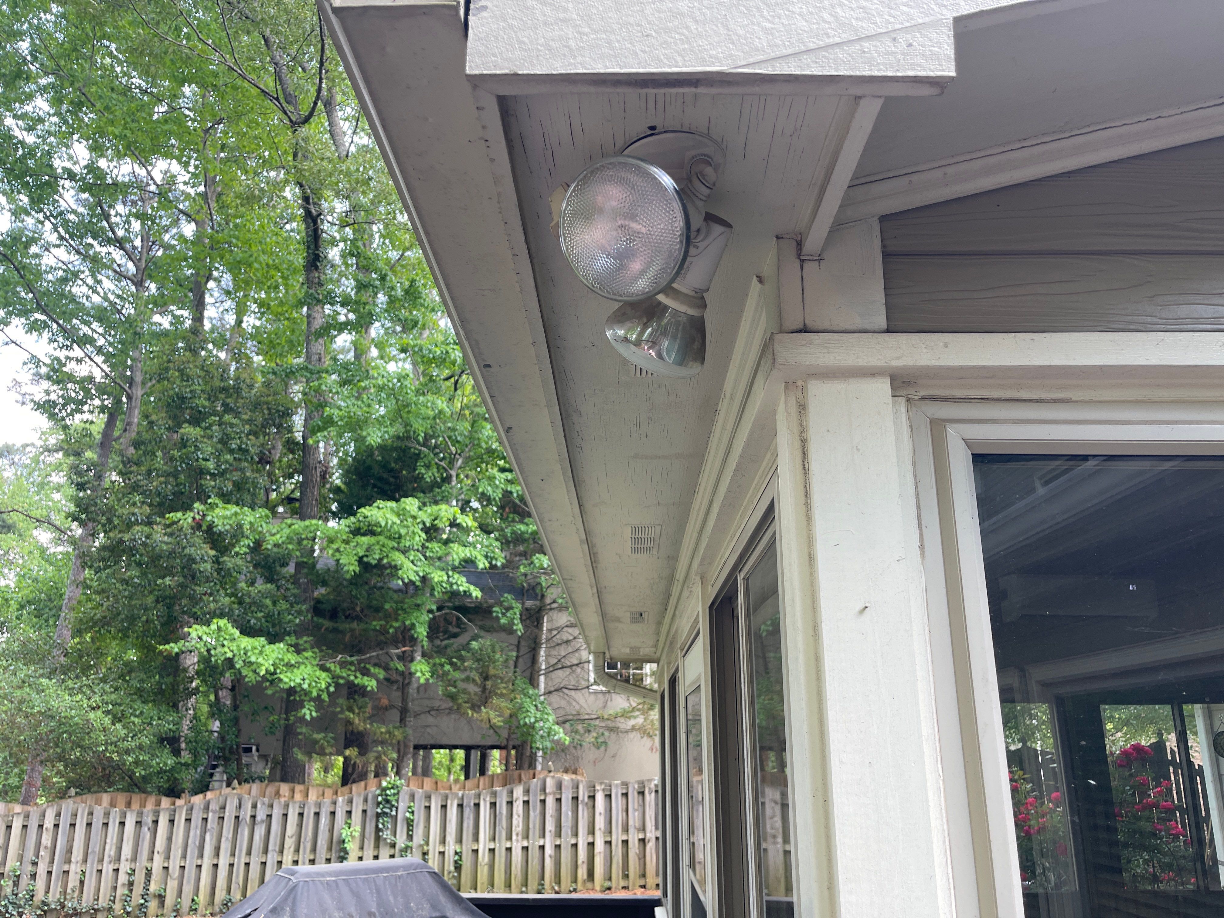 Marietta, GA Rotten Wood Replacement, Chimney Corner Board Installation, Gutter Replacement, and Exterior Painting by Nelson Exteriors