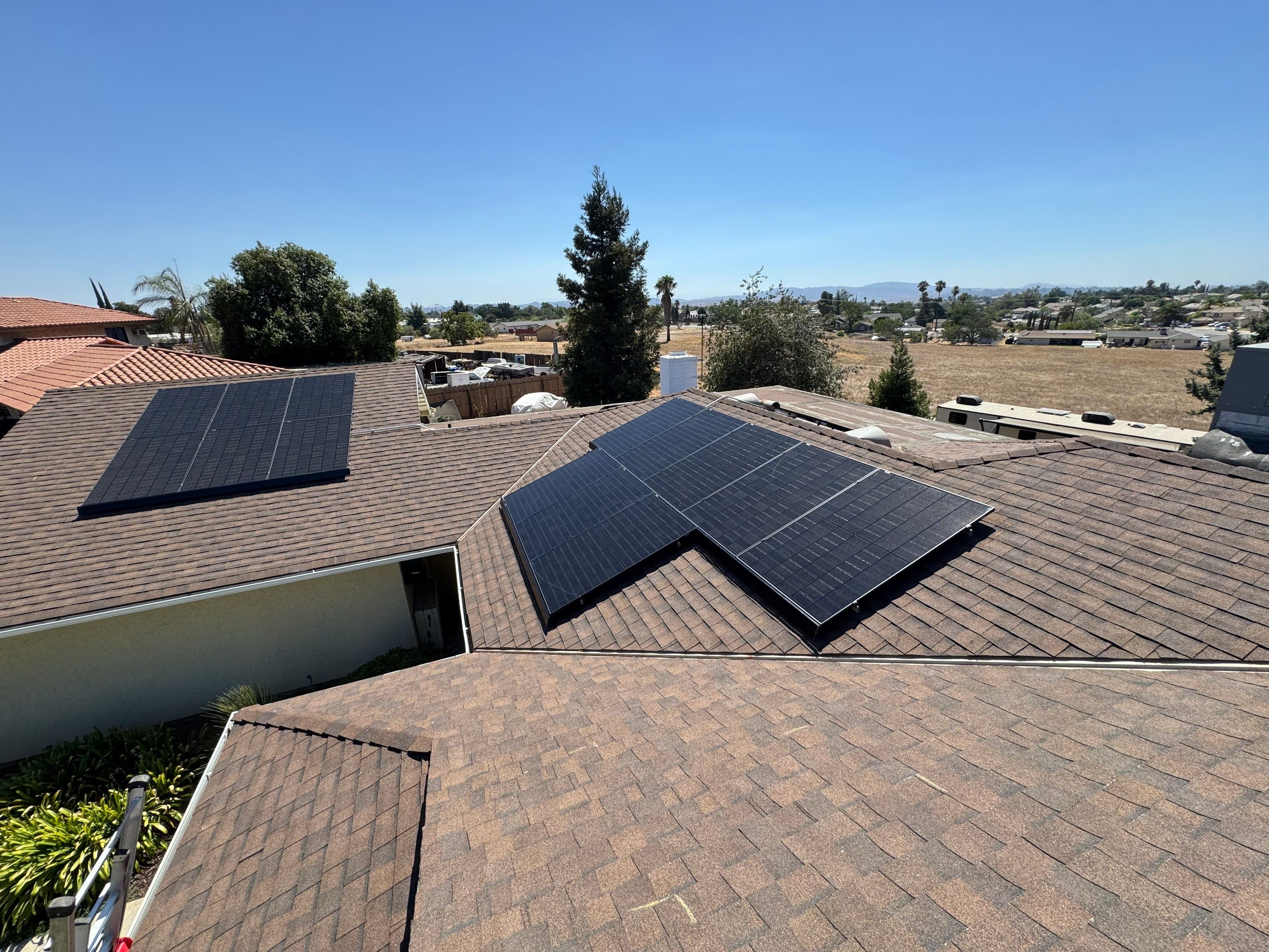 Residential Solar Installation and Enphase Battery Storage in Yucaipa by VIBE SOLAR