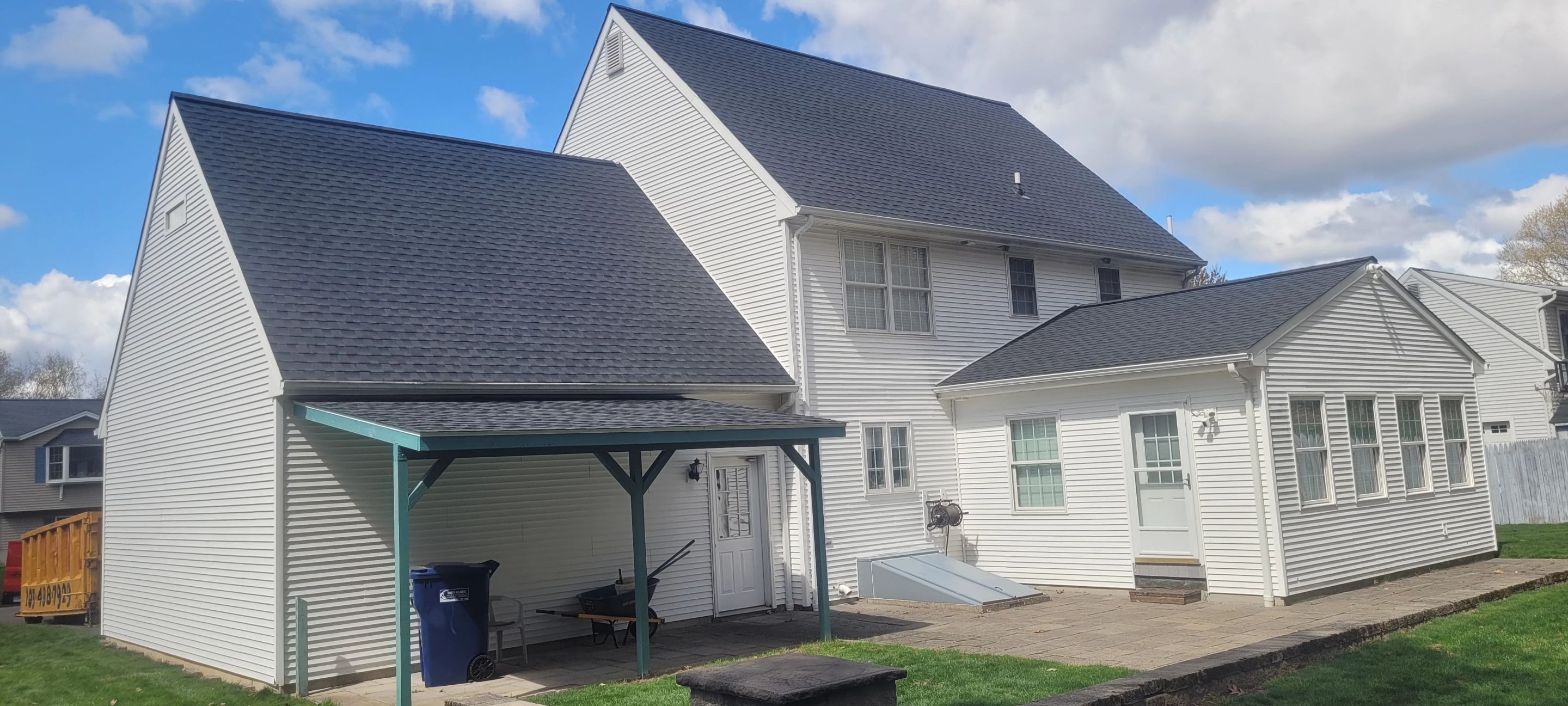 DiGiorgi installs asphalt shingles at Ansonia customer home! by DiGiorgi Roofing and Siding Inc