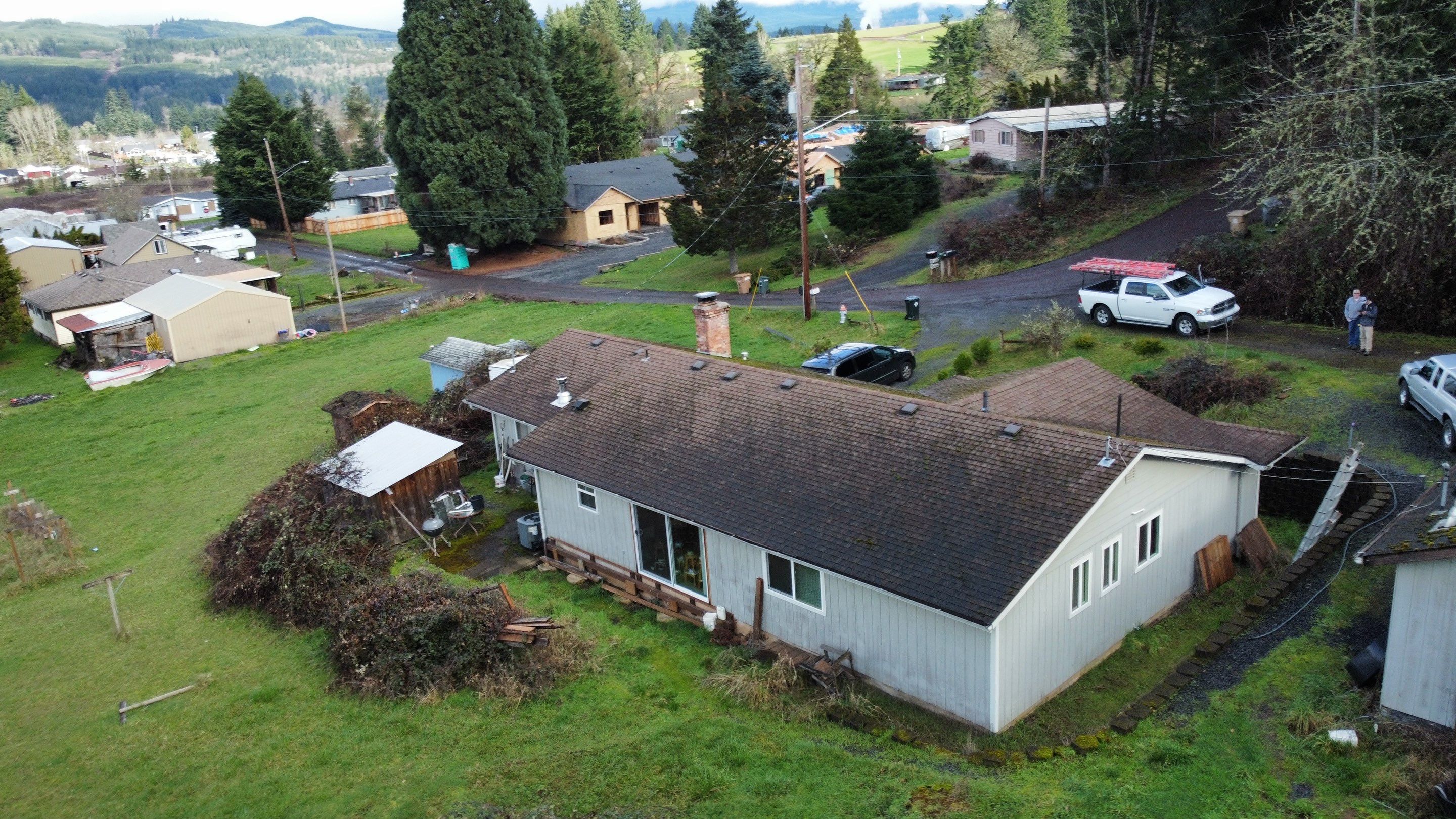 Residential Roofing Installation using IKO Dynasty (Color: Frostone Grey) by Orezona Building & Roofing Company, Inc.