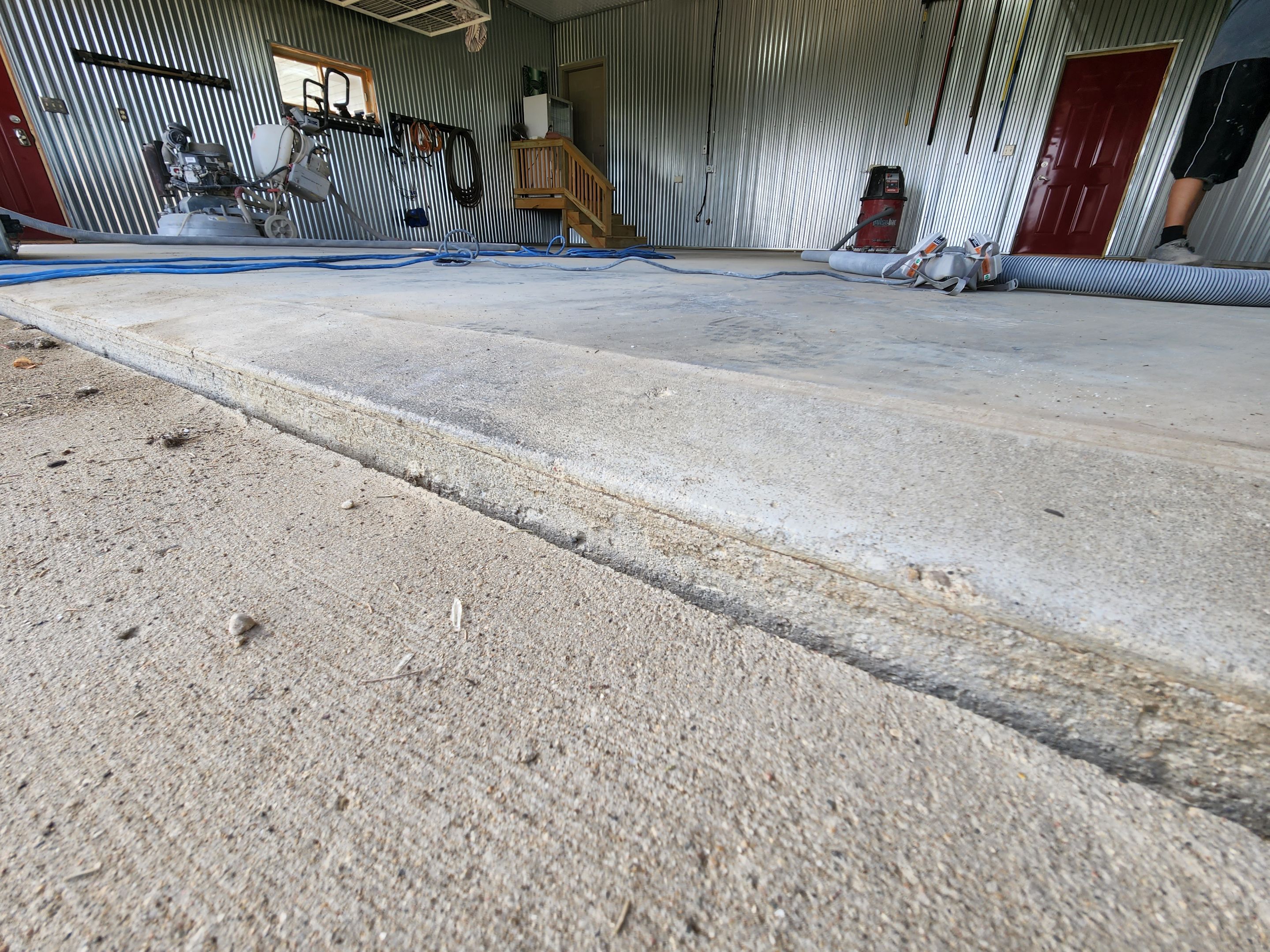 Garage using Slate Stone by Select Painting, Coatings & Garage Cabinets