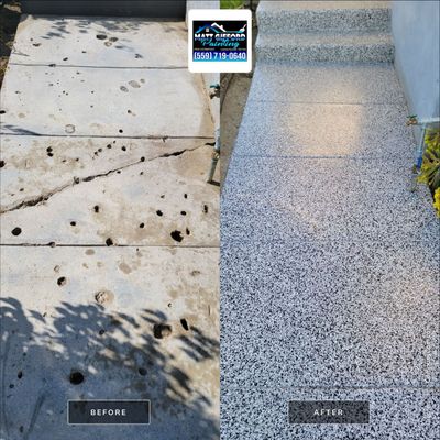 Front Porch and walkway