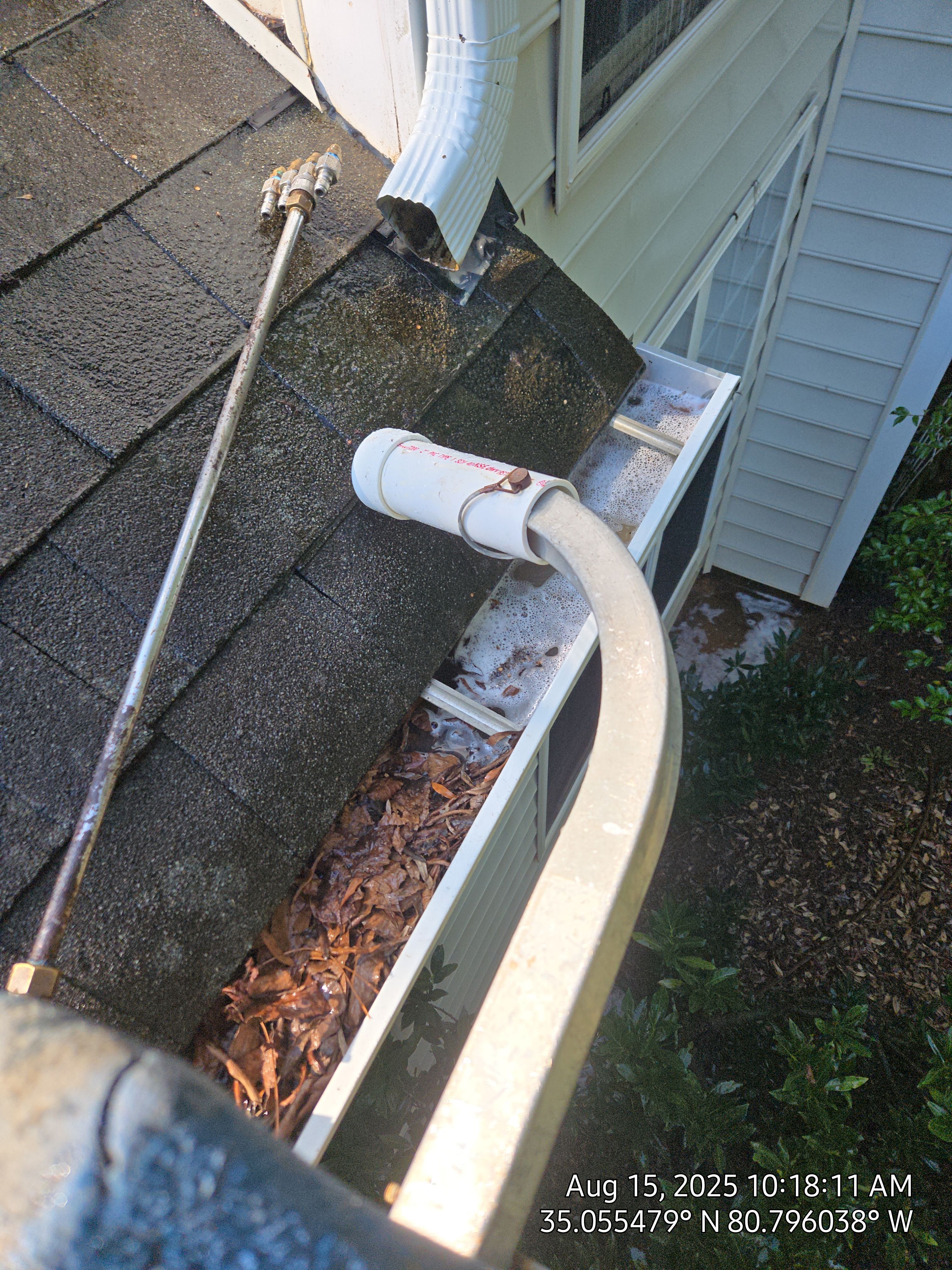 Gutter Cleaning and House wash by Power Wash Masters LLC