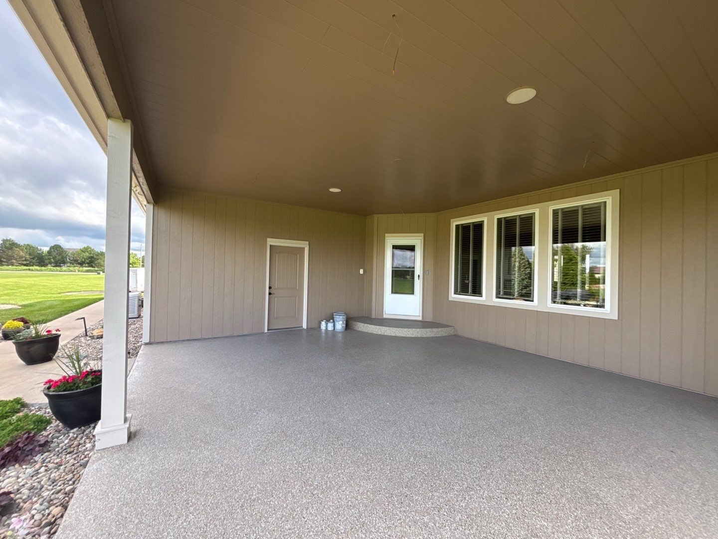 Exterior Painting and Wood Rot Repair for Wellsville Residence by Cougar Painting