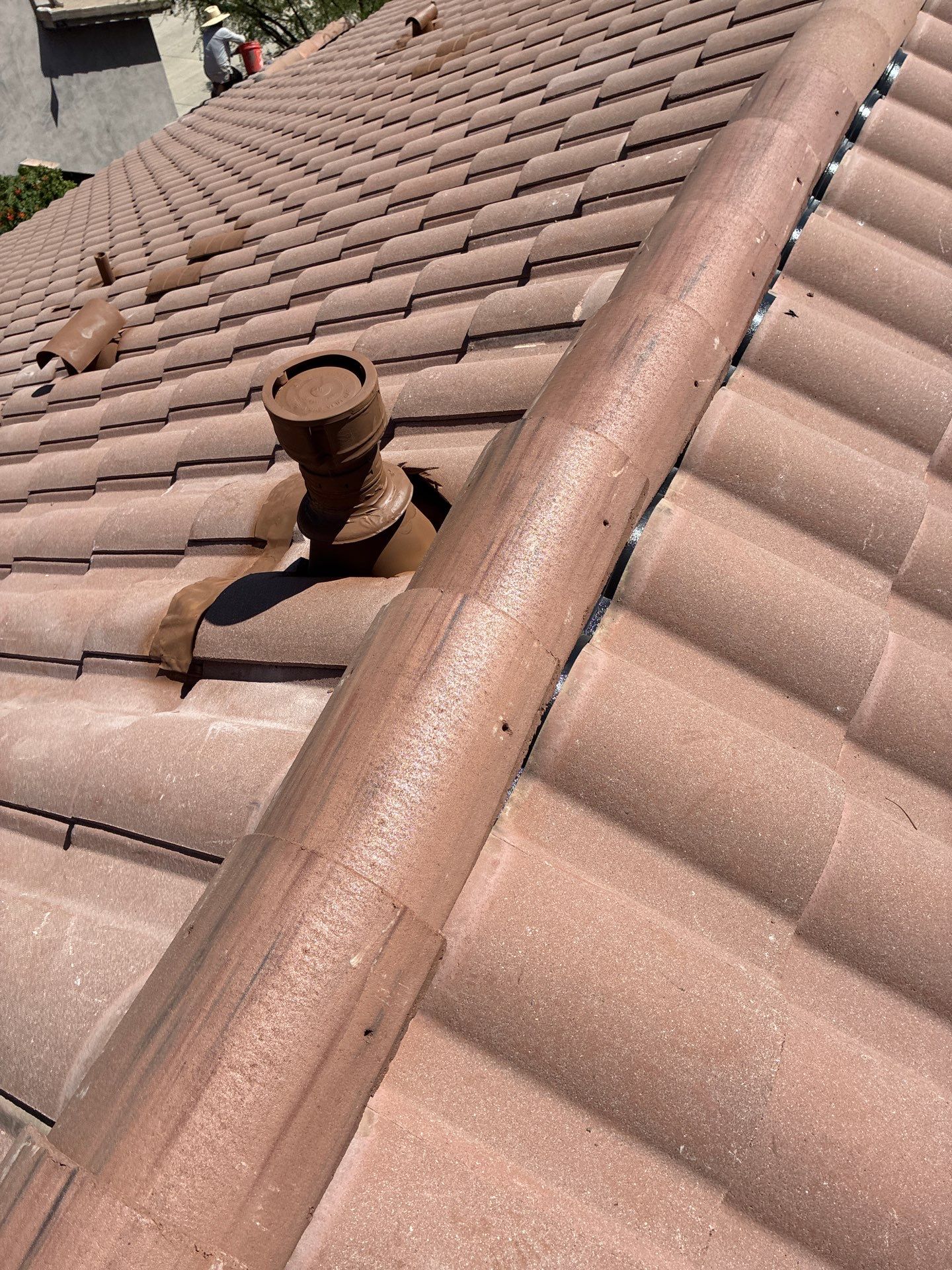Tile Reset using Concrete Tiles in Gold Canyon by Weather-Tite Roofing