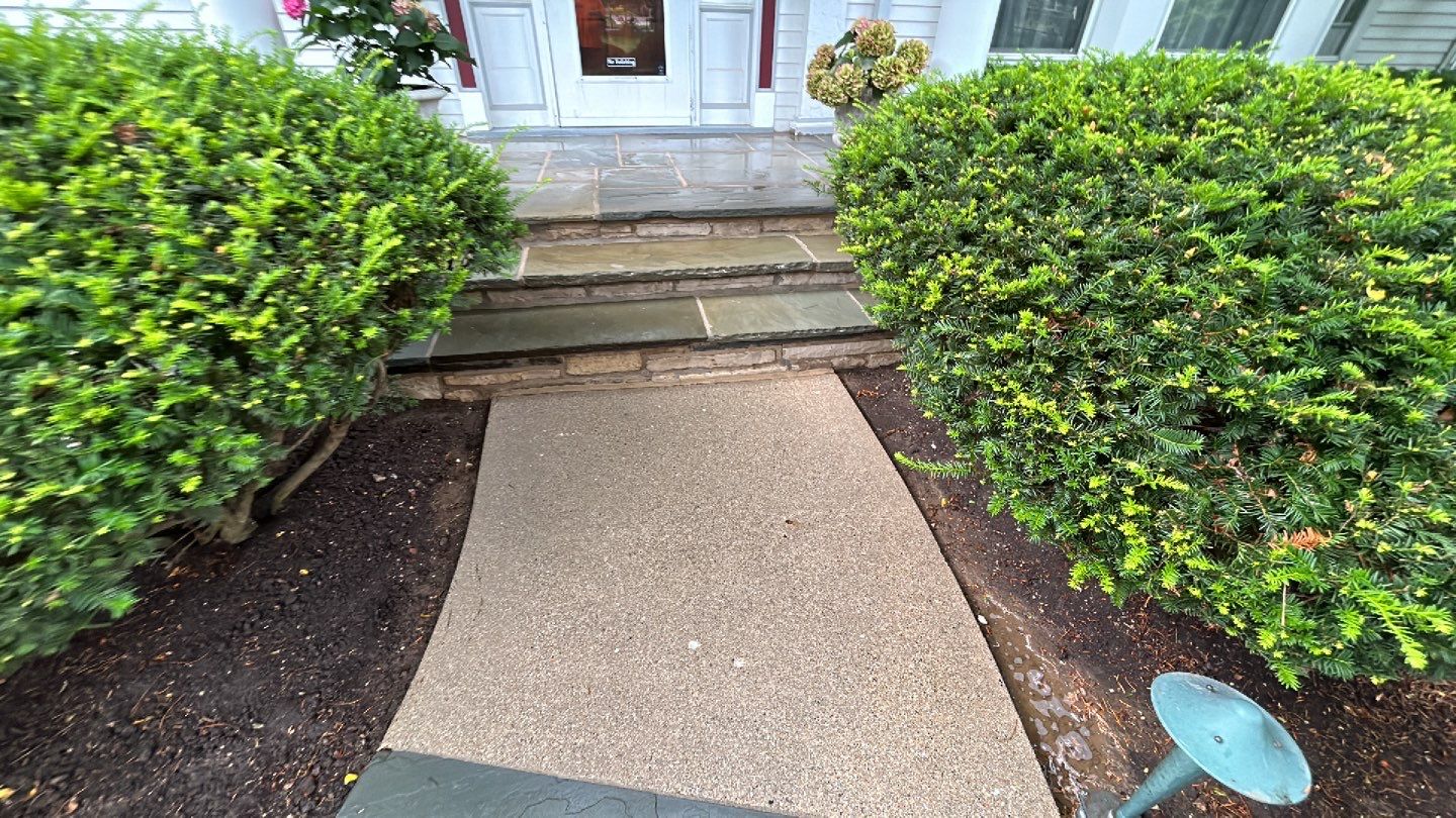 Housewashing  using Algaecide, soft wash soap by Northern Power Washing LLC.