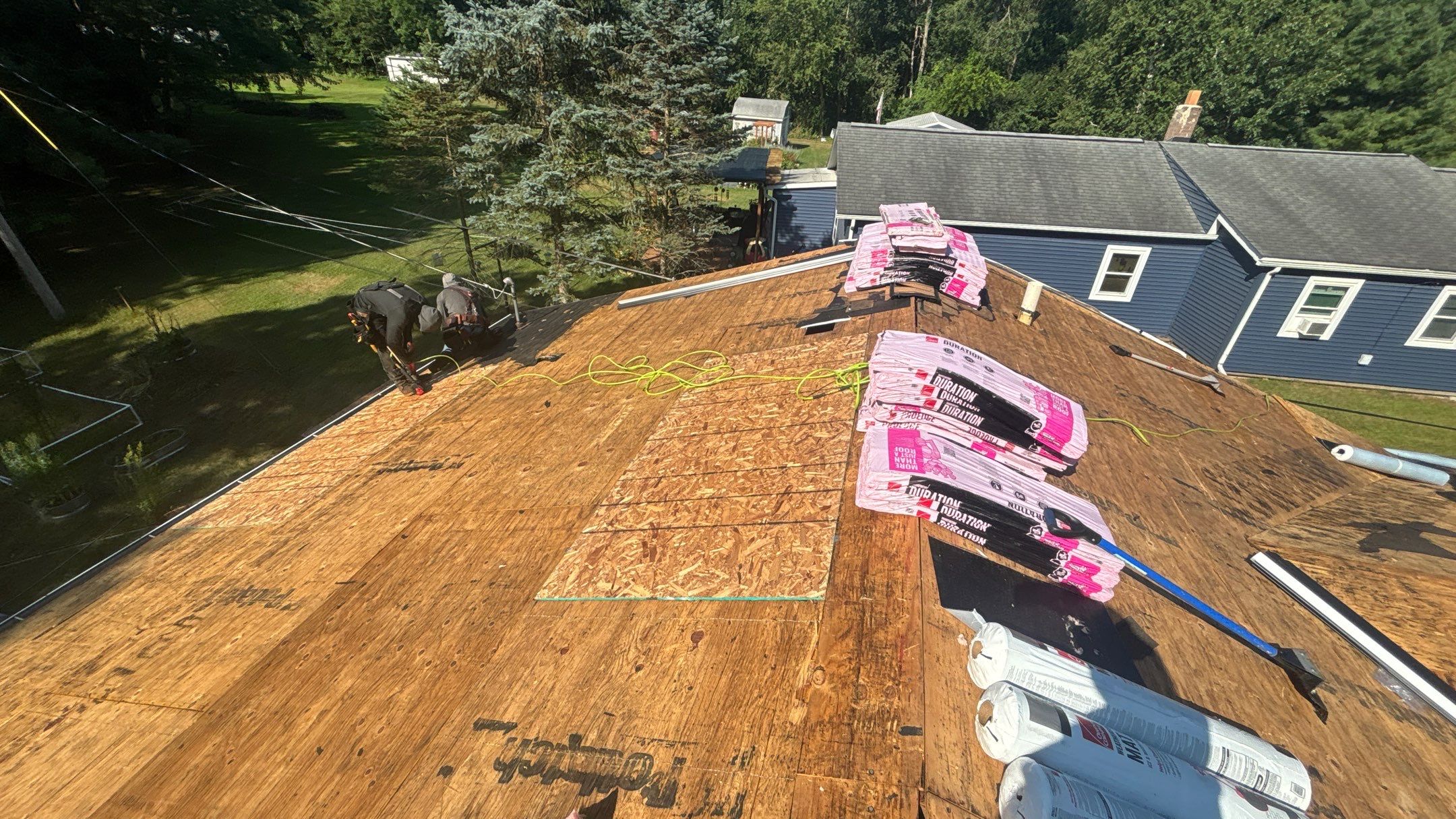 Roof Replacement using Owens Corning Williamsburg Grey by 180 Contractors