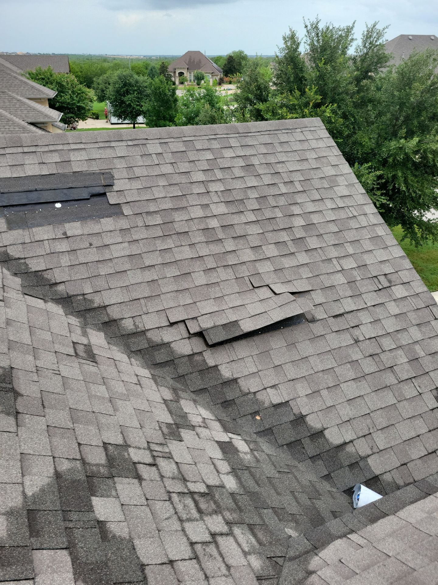 Asphalt Shingle Roof Repair and Synthetic Underlayment Installation in Converse by Heaven Sent Roofing, LLC