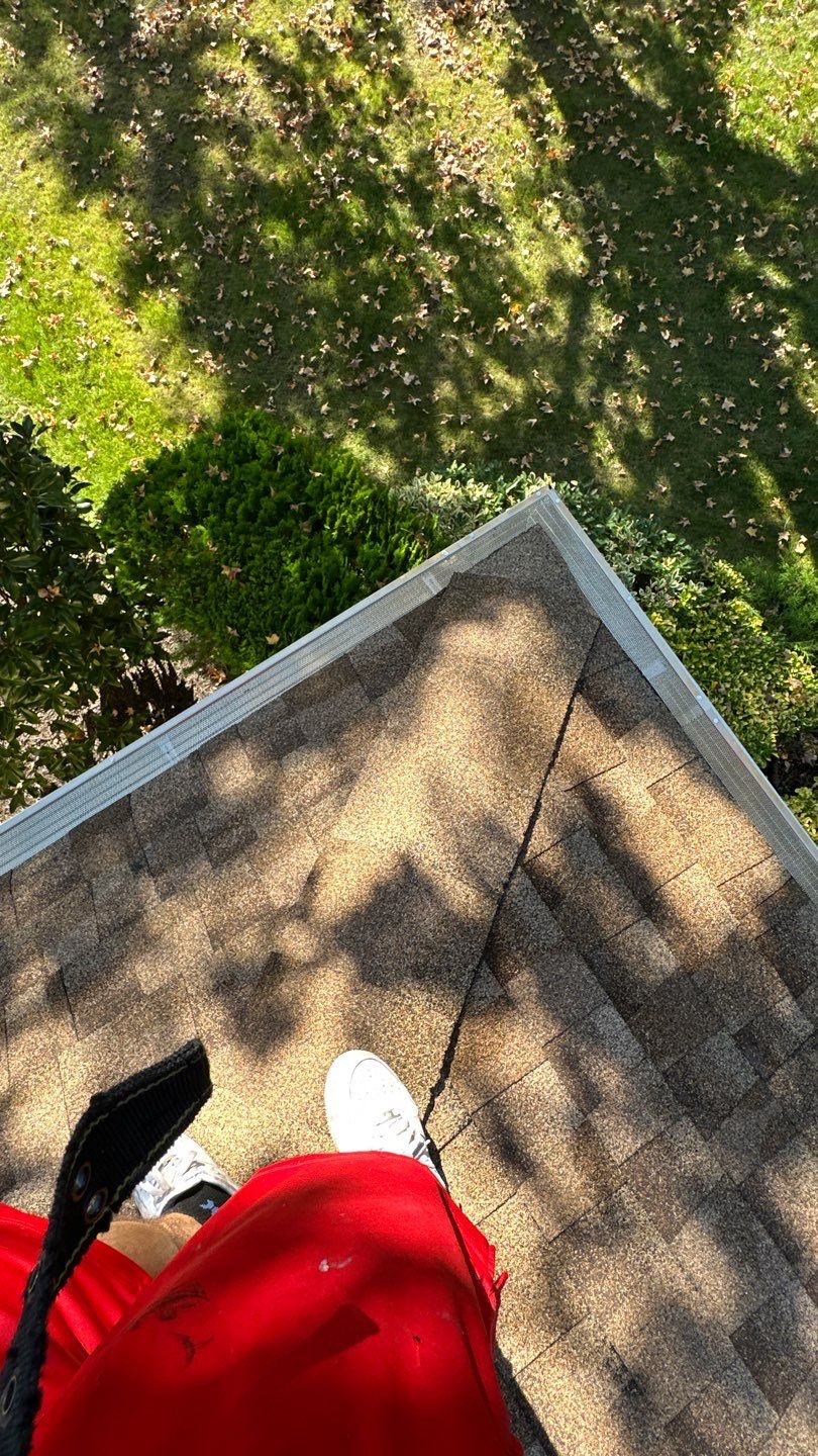 Roslyn Gutter Cleaning and Microguard Gutter Shield Installation by Above All Gutters 