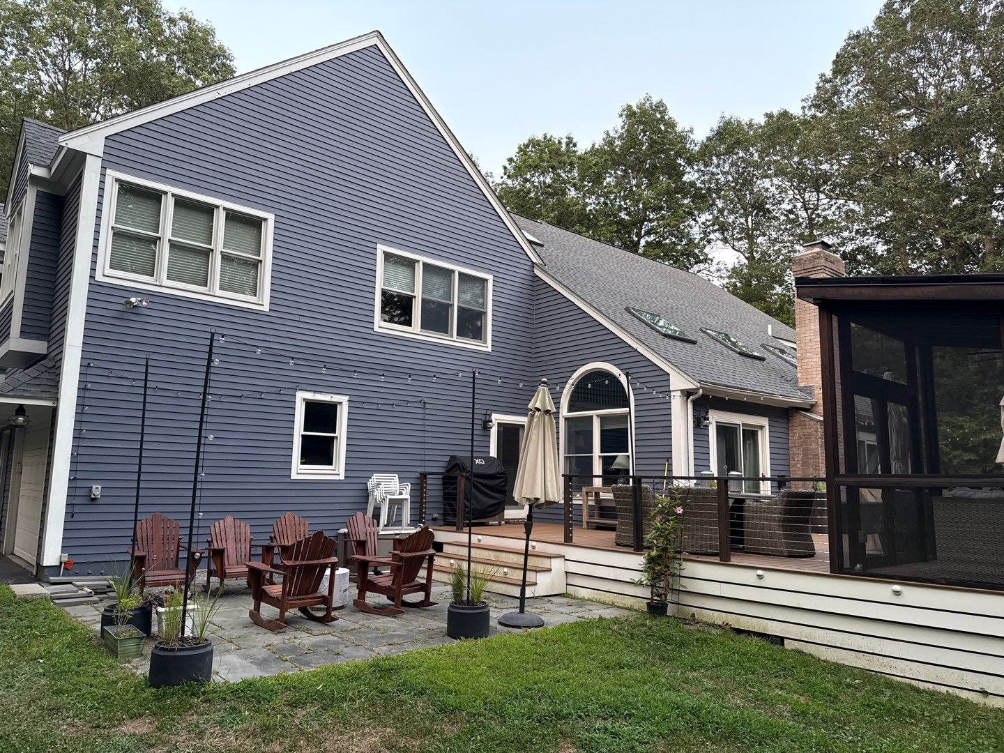 Solar-Ready Roof Replacement with GAF Pewter Gray Shingles & VELUX Skylights by Sensible Home Solutions