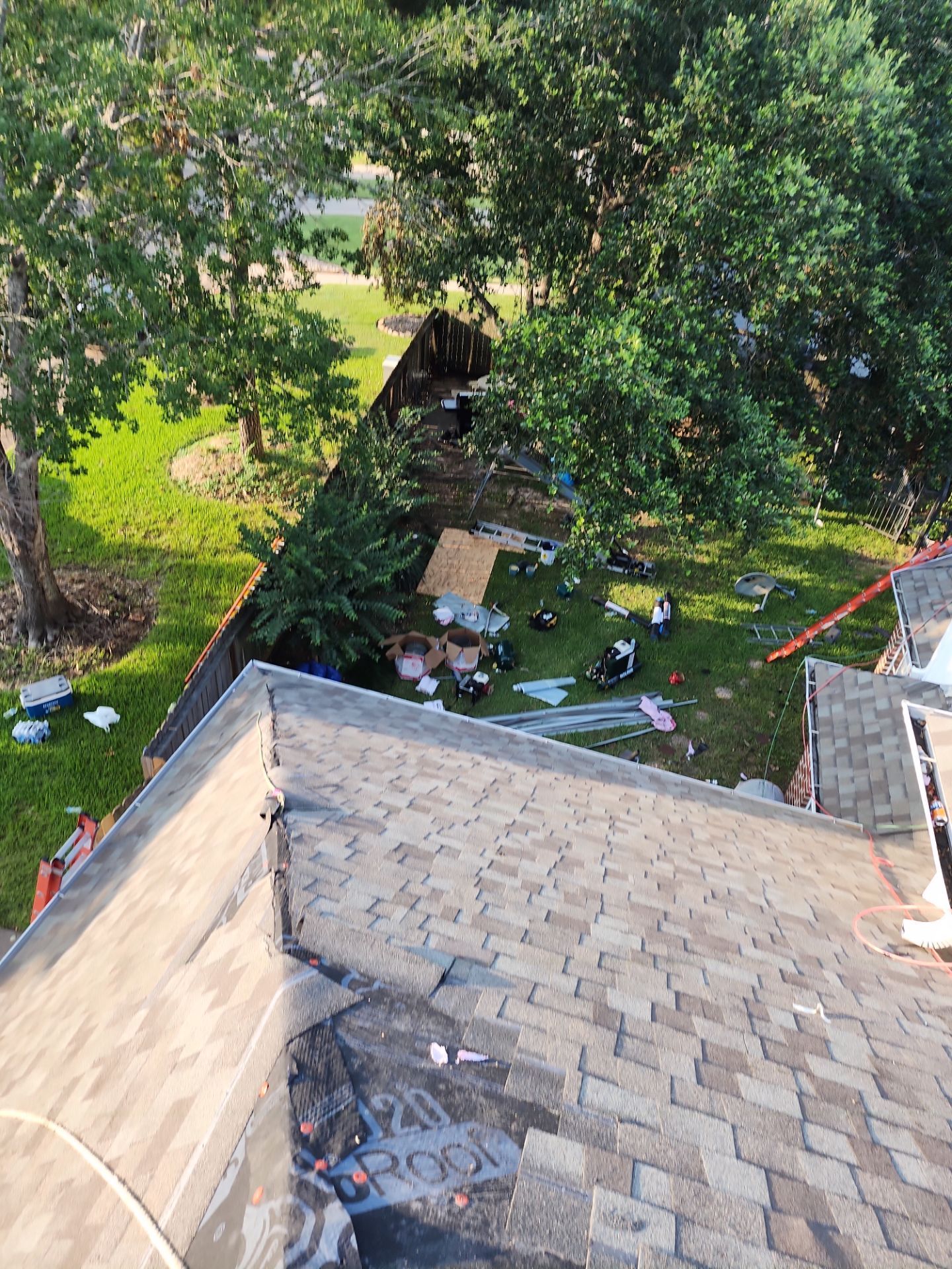 Residential Roofing Repair using Owen's Corning Duration (Lifetime) Shingles by Roof Repair Company