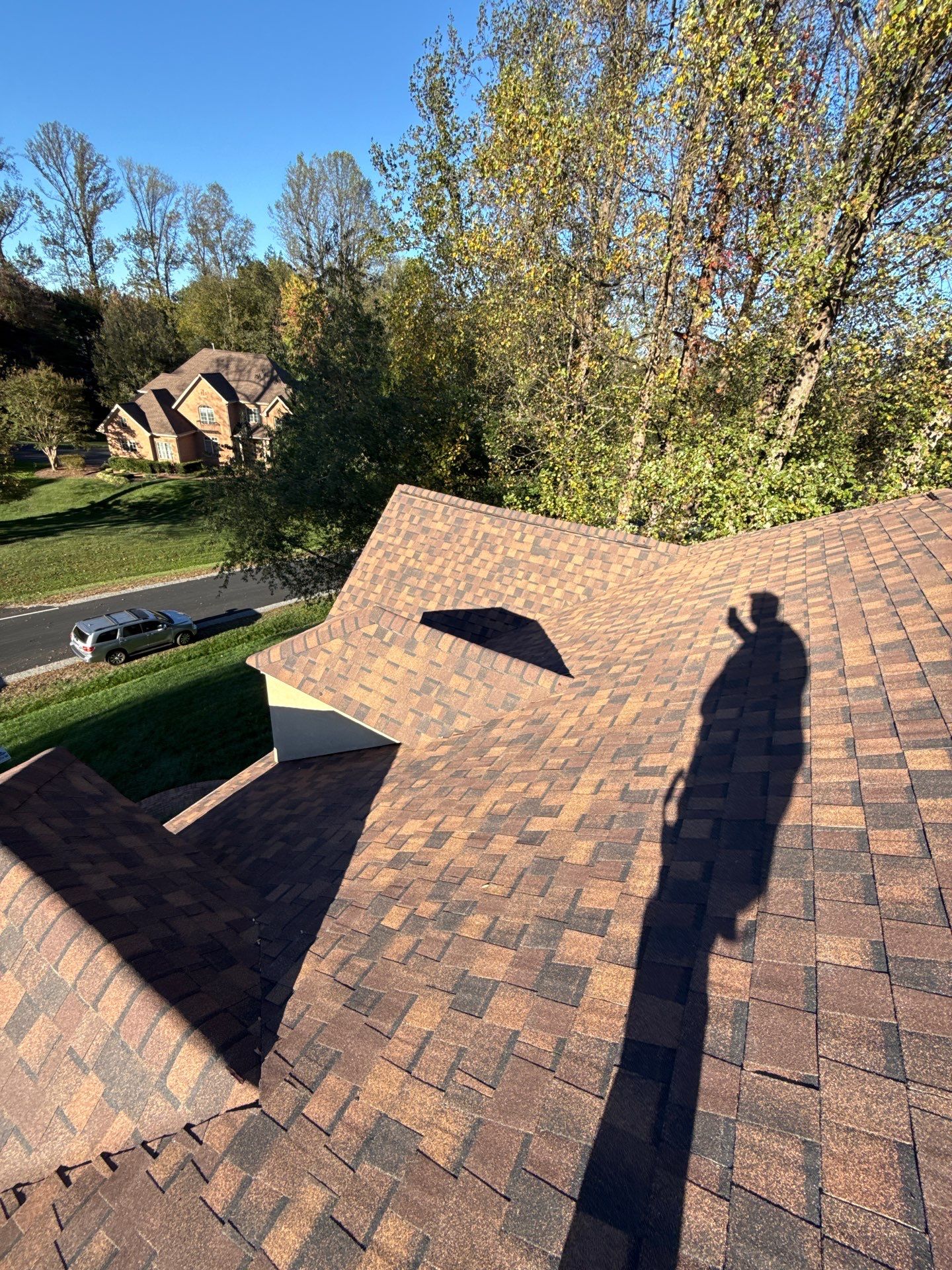 Great Falls : Residential Roof Replacement with CertainTeed Landmark Pro in Max Def Burnt Sienna  by RM Banning, Inc.