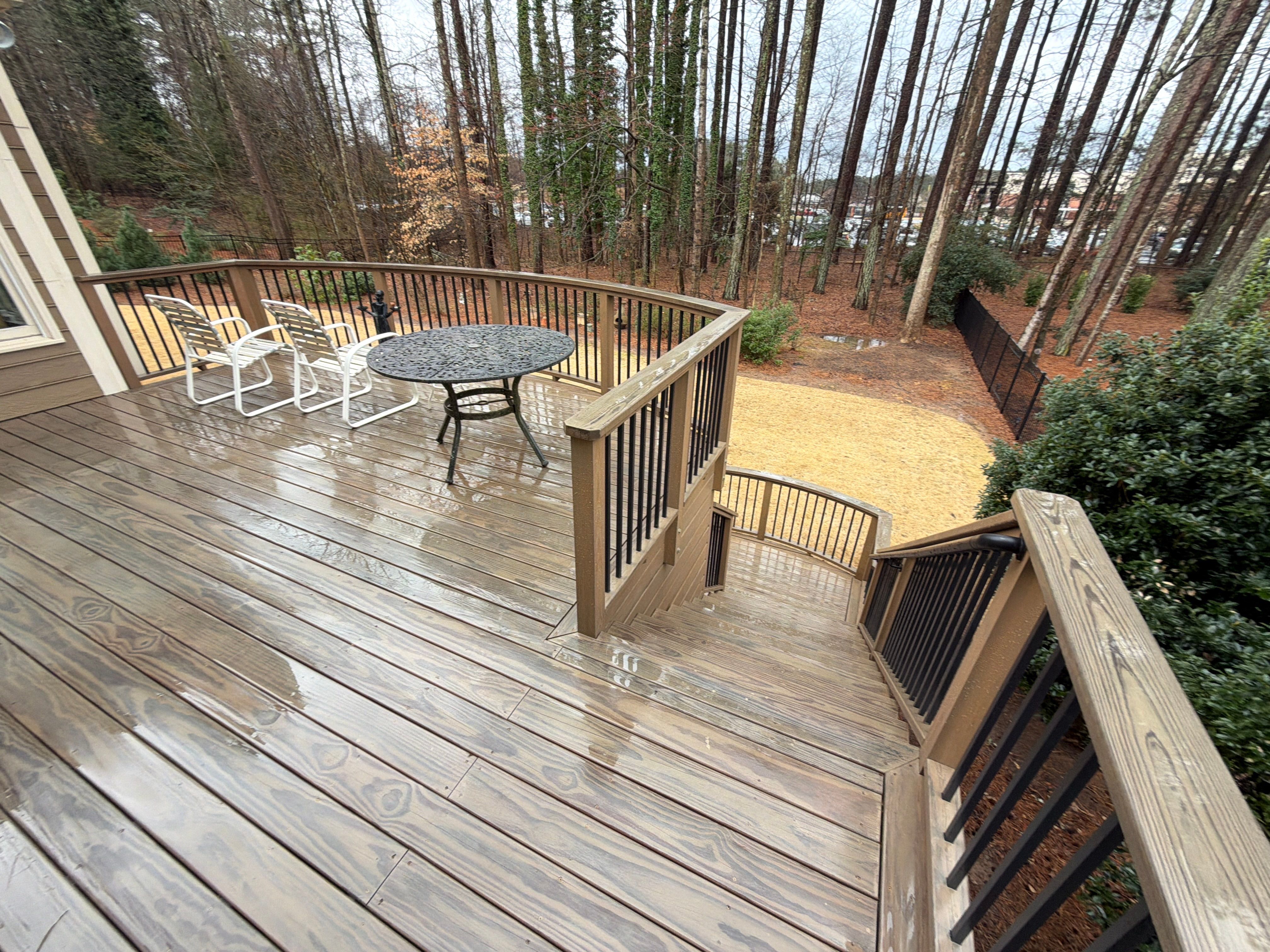 Alpharetta, GA Siding Replacement and Deck Stain by Nelson Exteriors