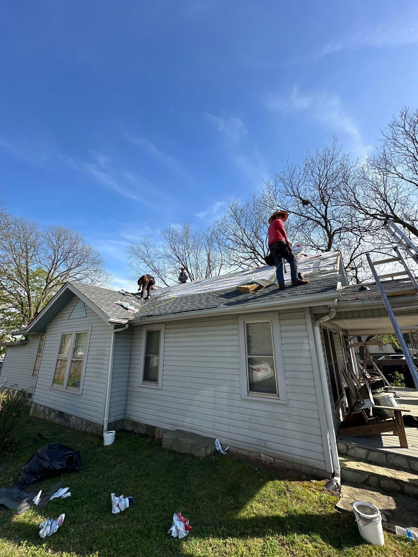 Roof Replacement - GAF HZD in Pewter Grey  by Peak 2 Peak Services LLC