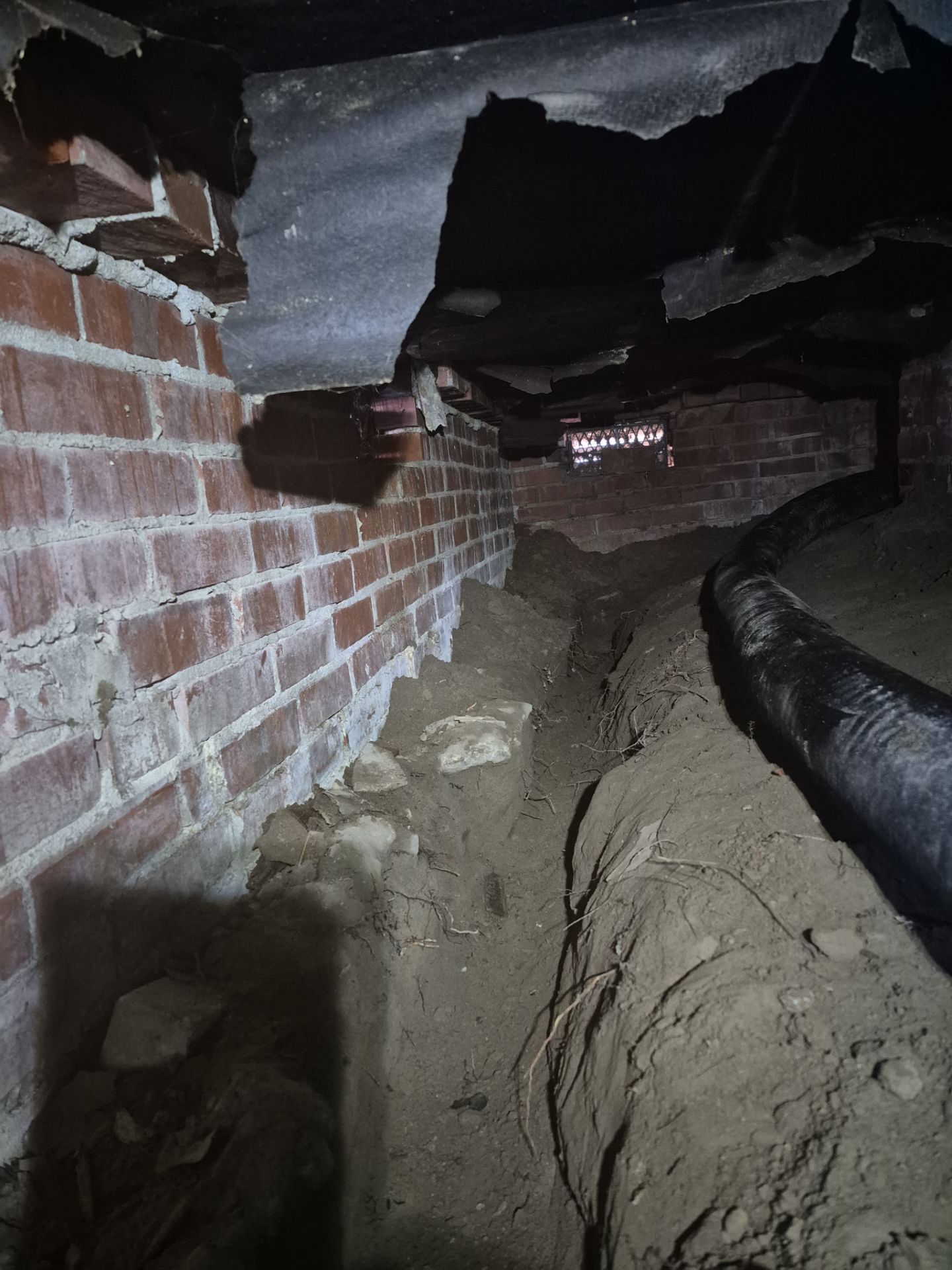 Project in Portsmouth by Patriot Crawl Space Repairs