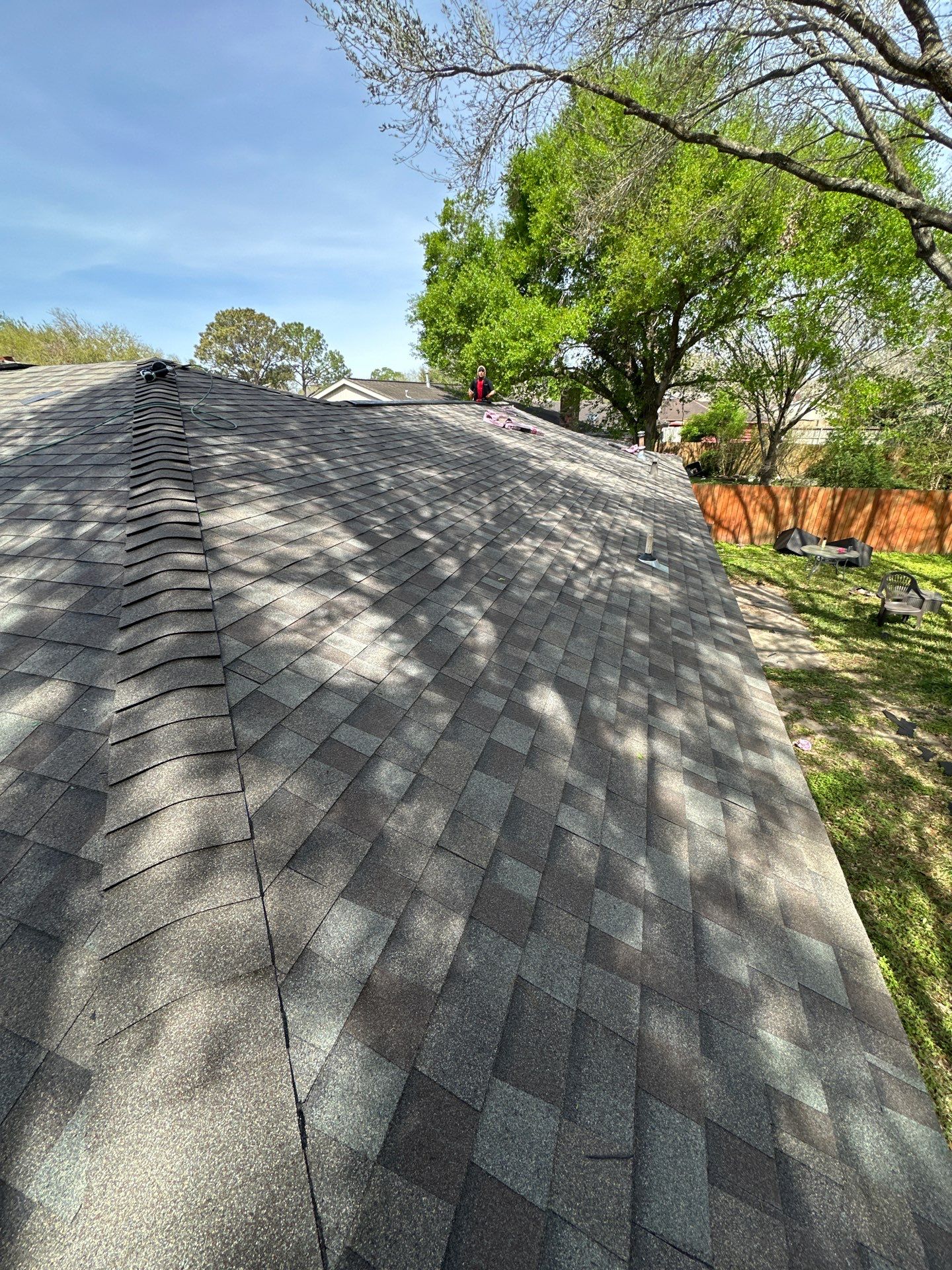 Project in Houston by Motion Roofing