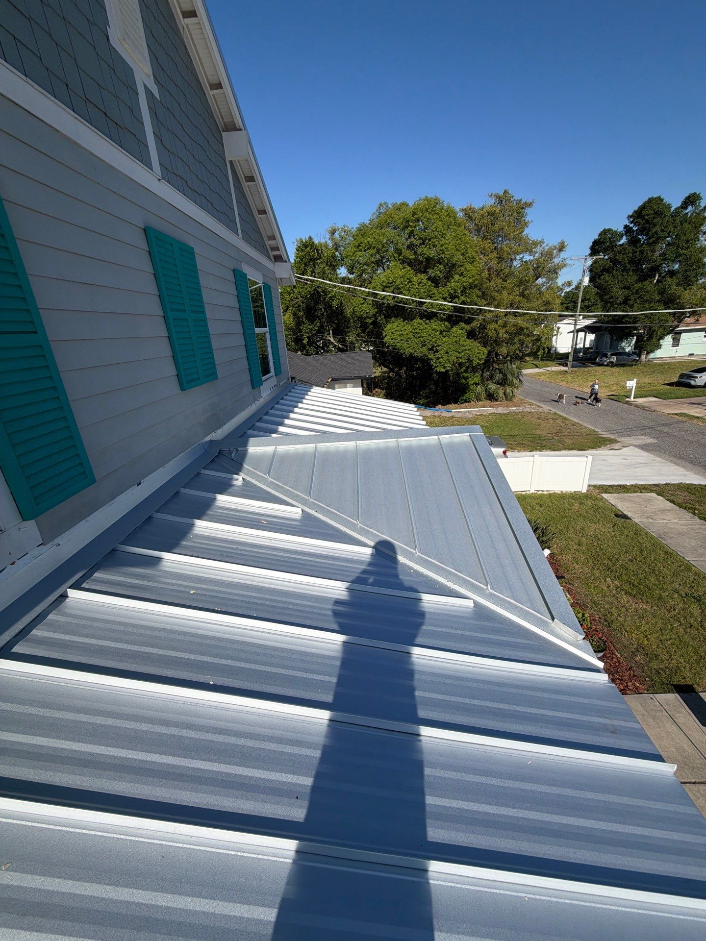 Standing Seam Metal Roof Replacement for Tampa Residence by Steadfast Roofing