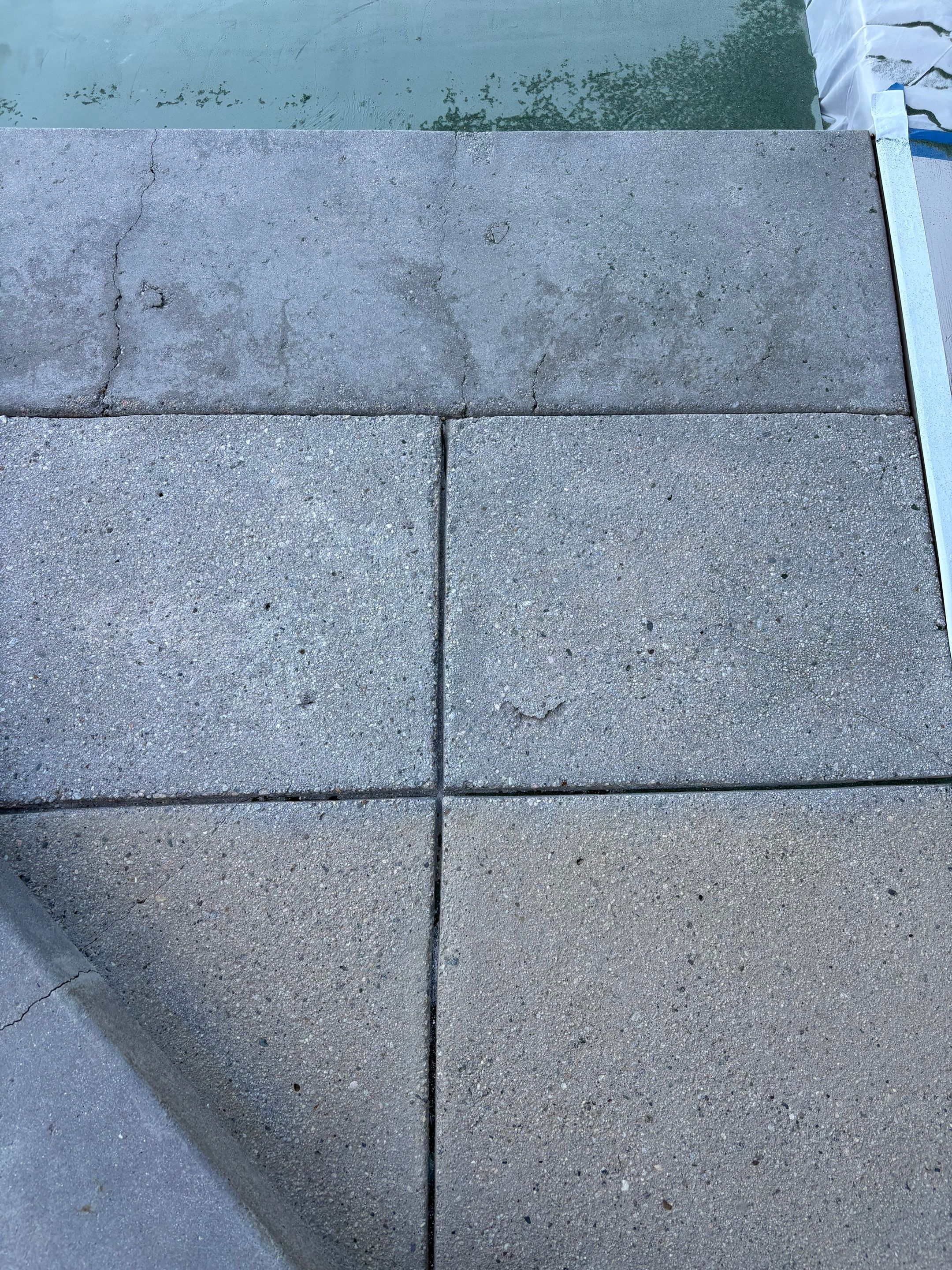 Sandblasting Concrete Back Patio In Calabasas, CA by La Power Washing Inc
