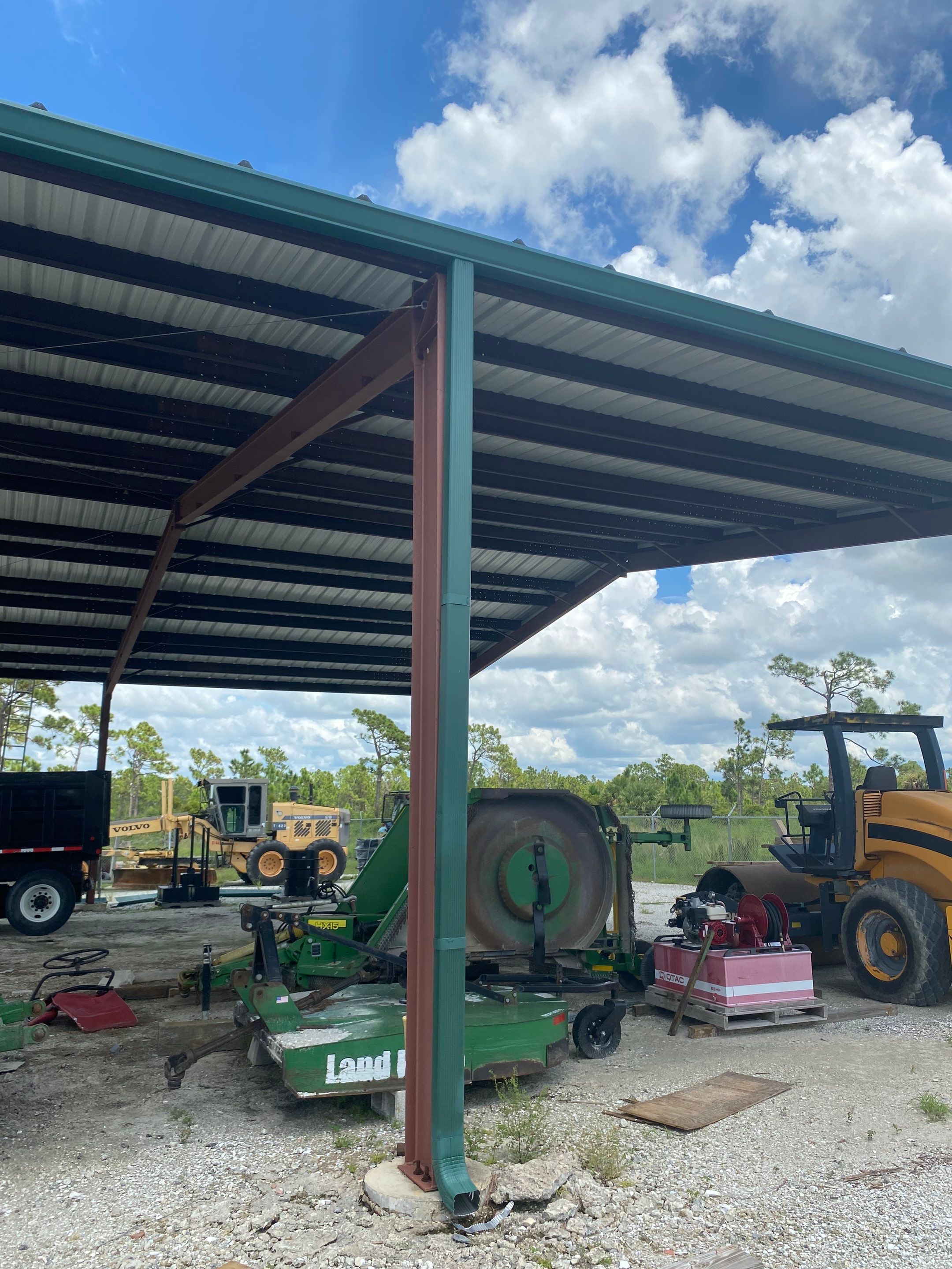 Commercial Soffit and Fascia Installation in North Port FL by Gutter Professors