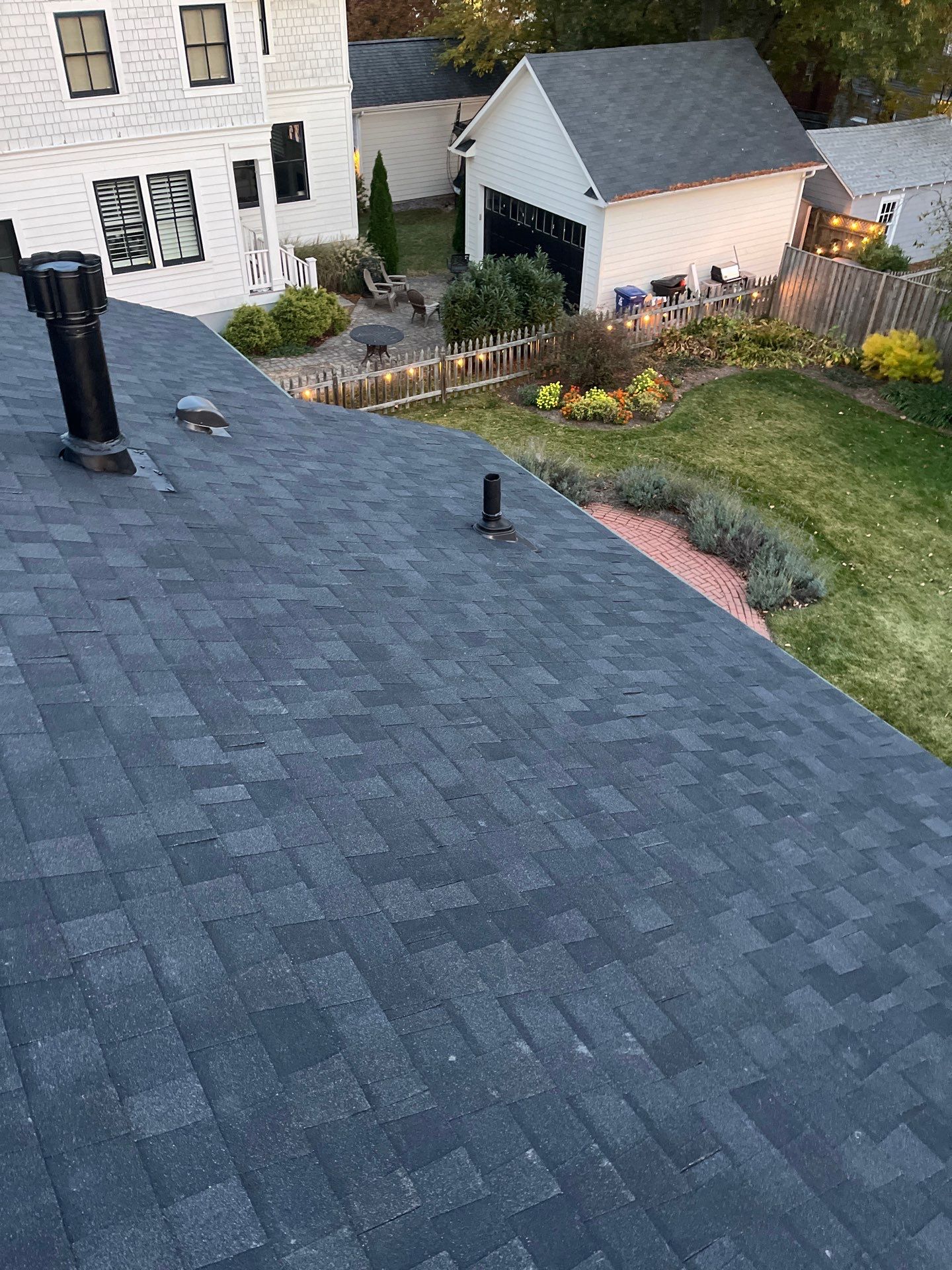 Arlington: Residential Roof Replacement with CertainTeed Landmark Pro Designer Shingles in Max Def Charcoal Black by RM Banning, Inc.