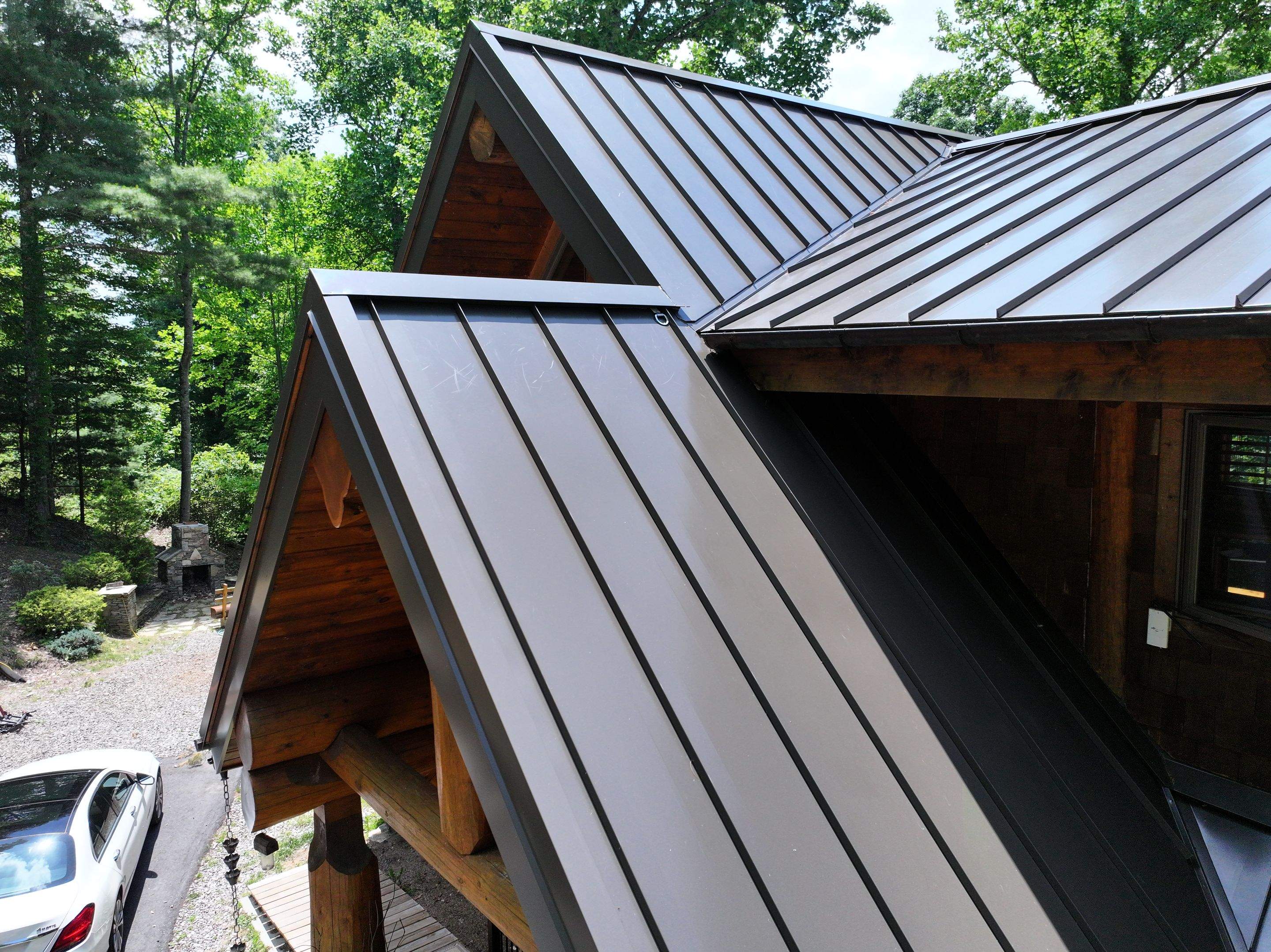 Burnished Slate Standing Seam by Omnia Roofing