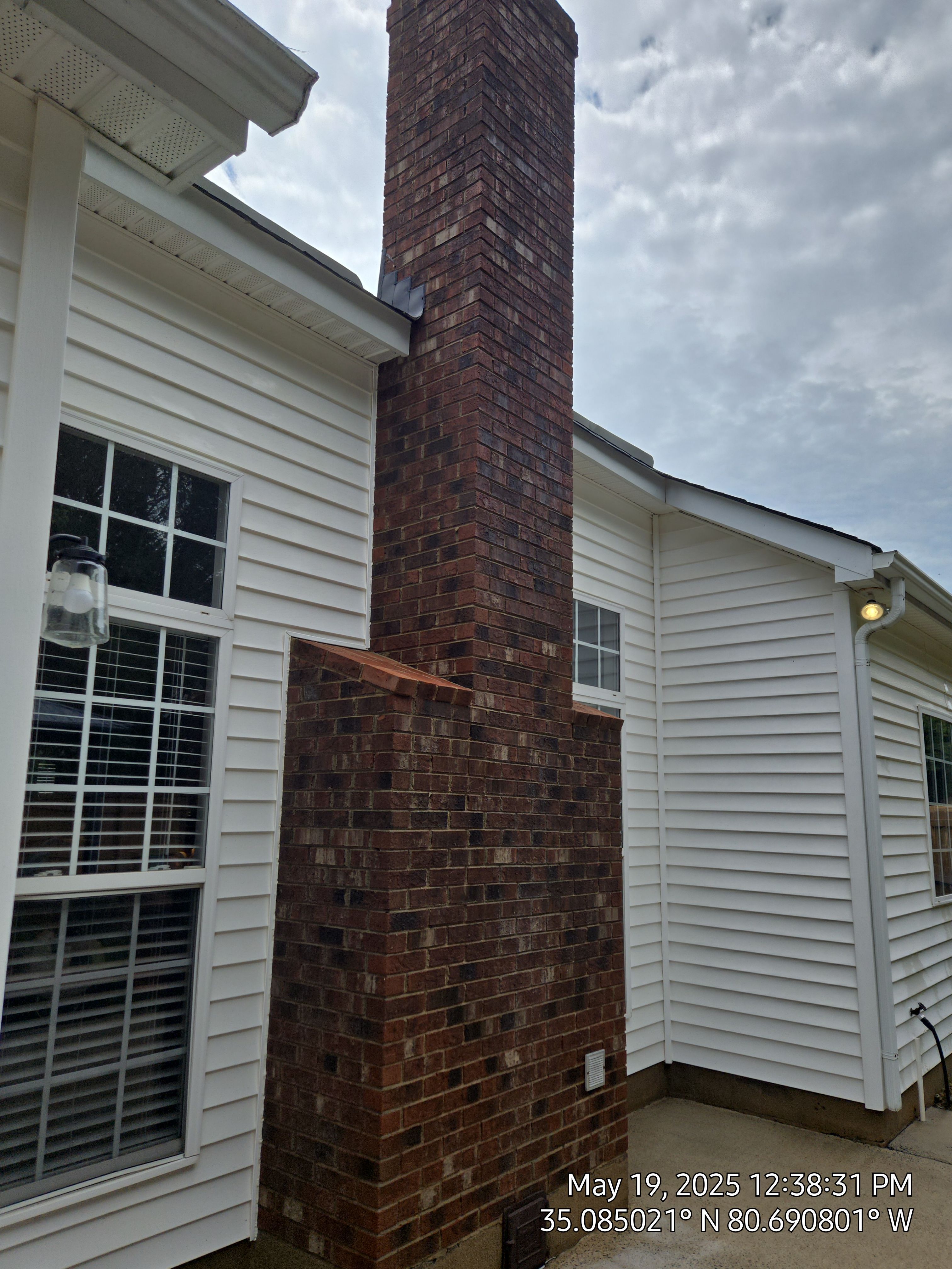 House Wash using cleaner by Power Wash Masters LLC