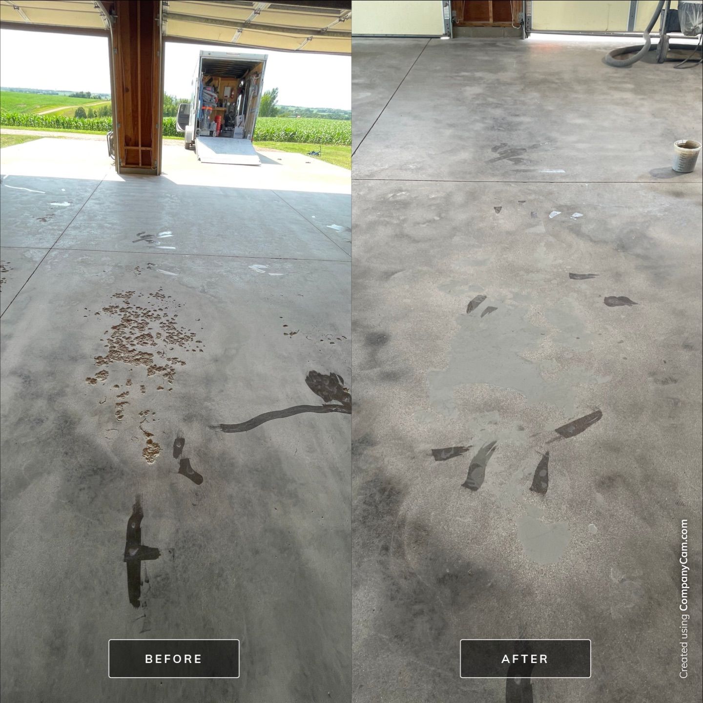 Cabin Fever Coating for Detached Garage in Dell Rapids by Select Painting, Coatings & Garage Cabinets