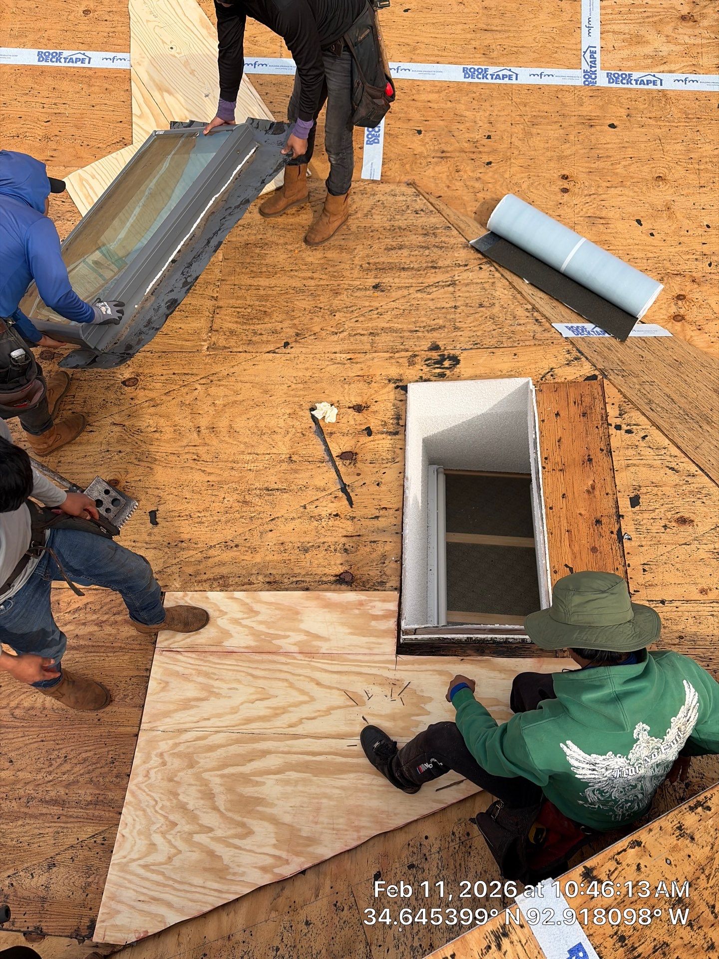 GAF Timberline HDZ Shingle Roof Installation in Hot Springs Village by Temple Roofing and Exteriors