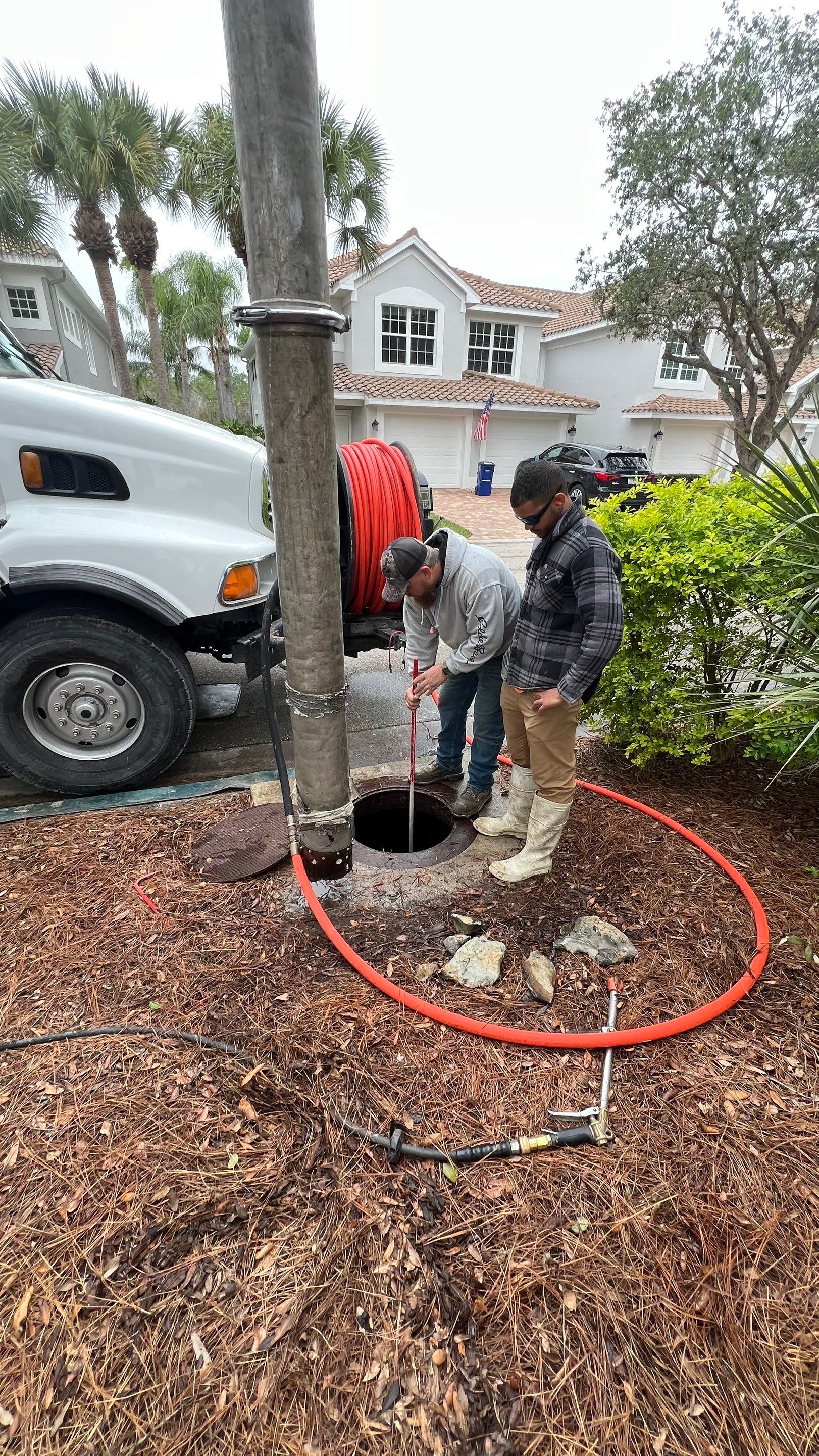 Cleaning Two Clogged Catch Basins for a Community by APS Power & Water