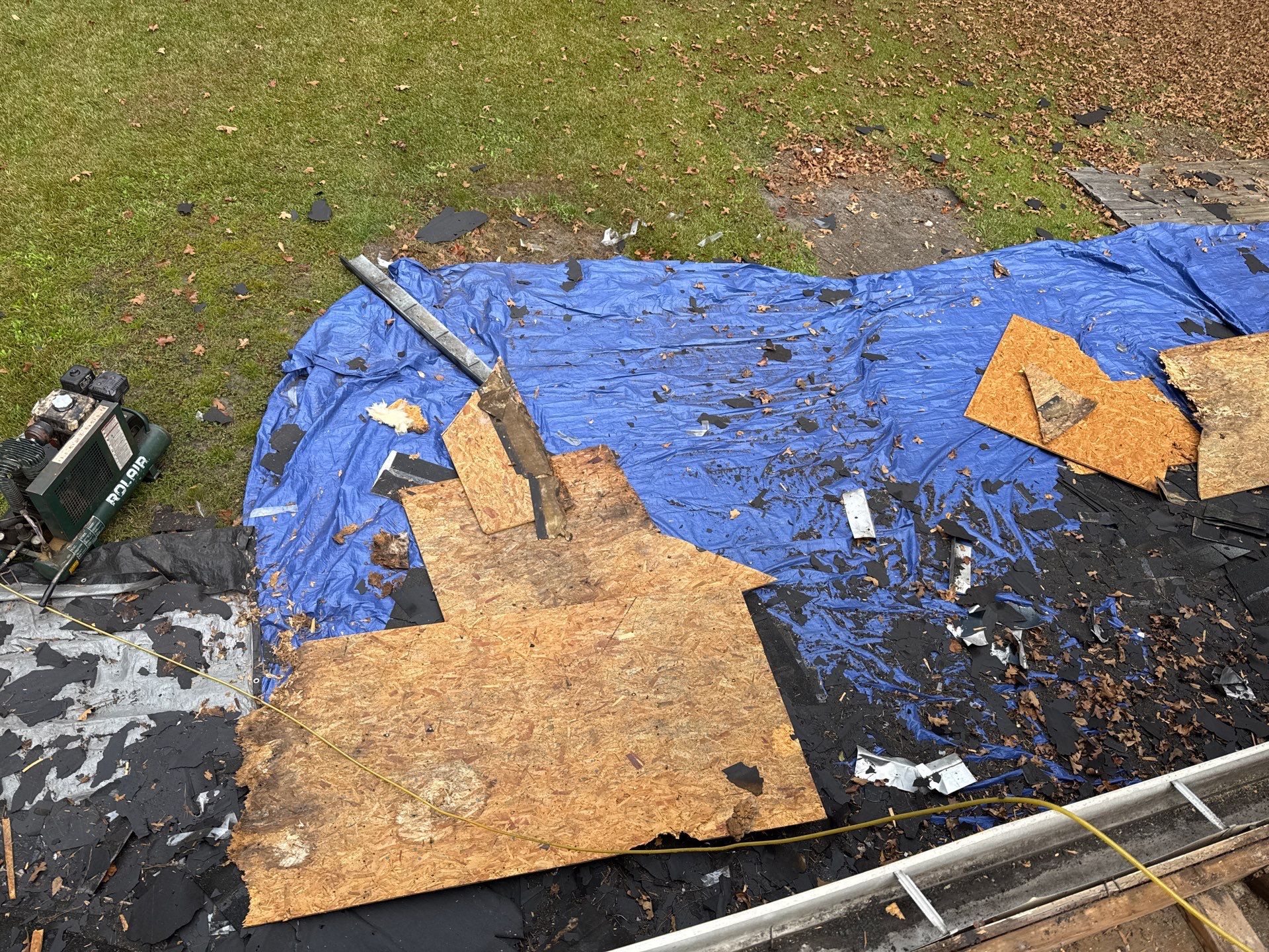 Residential Roofing Installation with Repairs  by Karcher Roofing & Construction