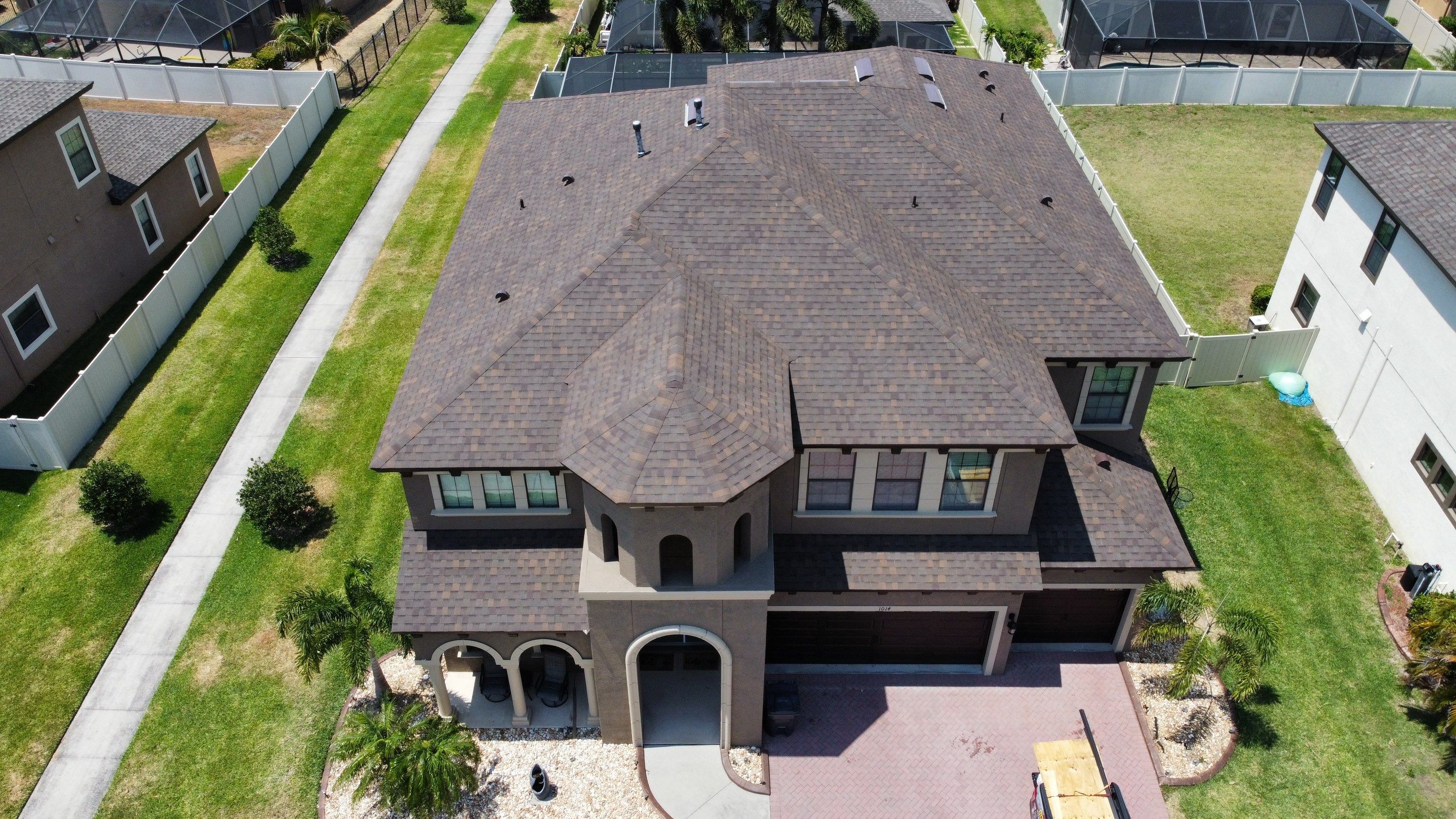 Roof Replacement in Brandon, FL. by Steadfast Roofing