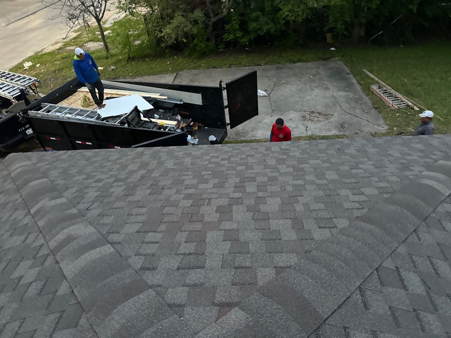 Residential Roofing Installation using Owen's Corning Duration (Lifetime) Shingles by Roof Repair Company