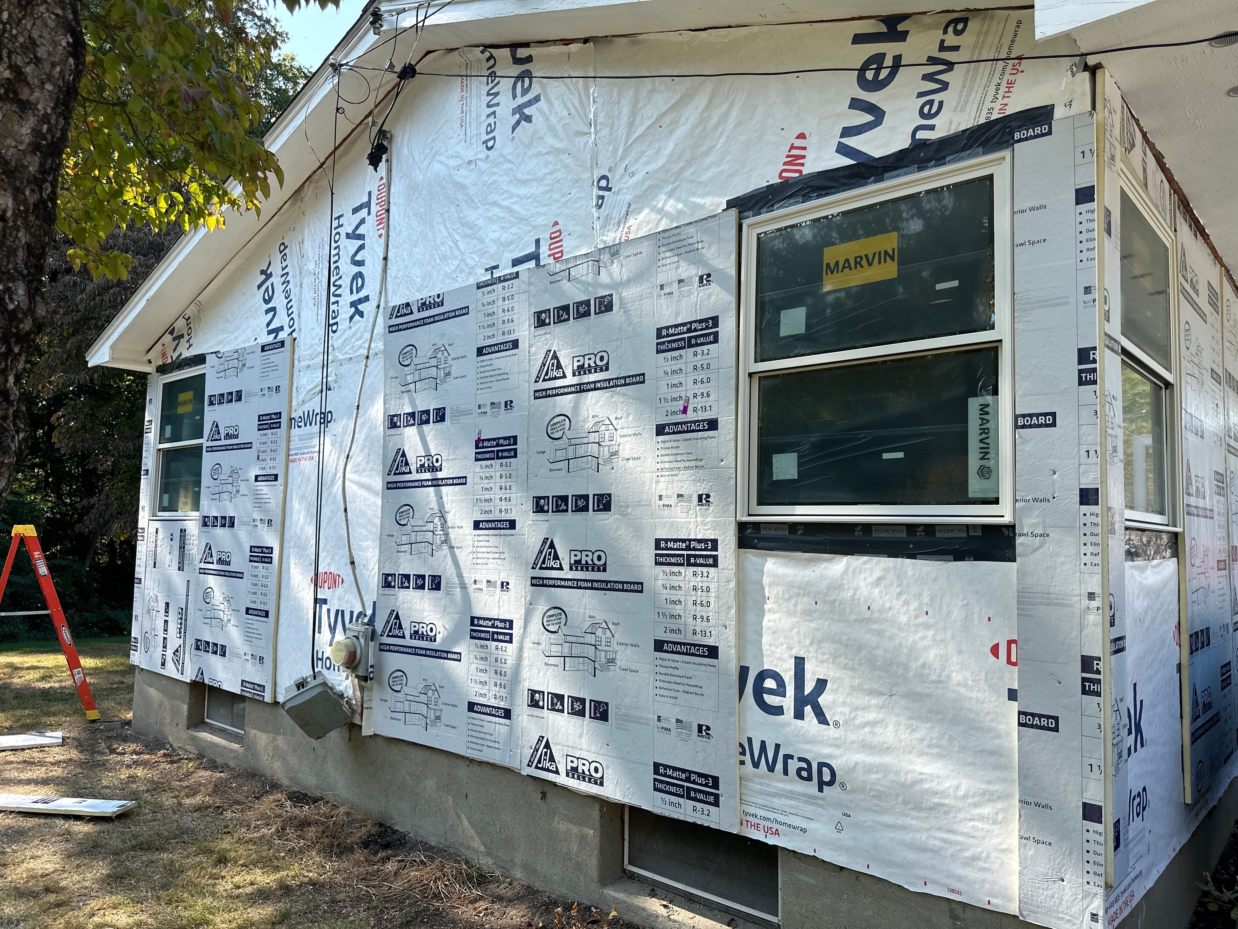 Complete exterior remodeling in NAtick, MA by UBrothers Construction