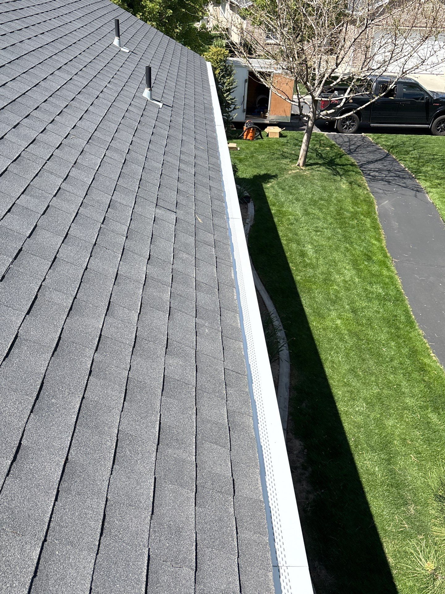 Project in Riverton by Emerald Gotcha Gutters 