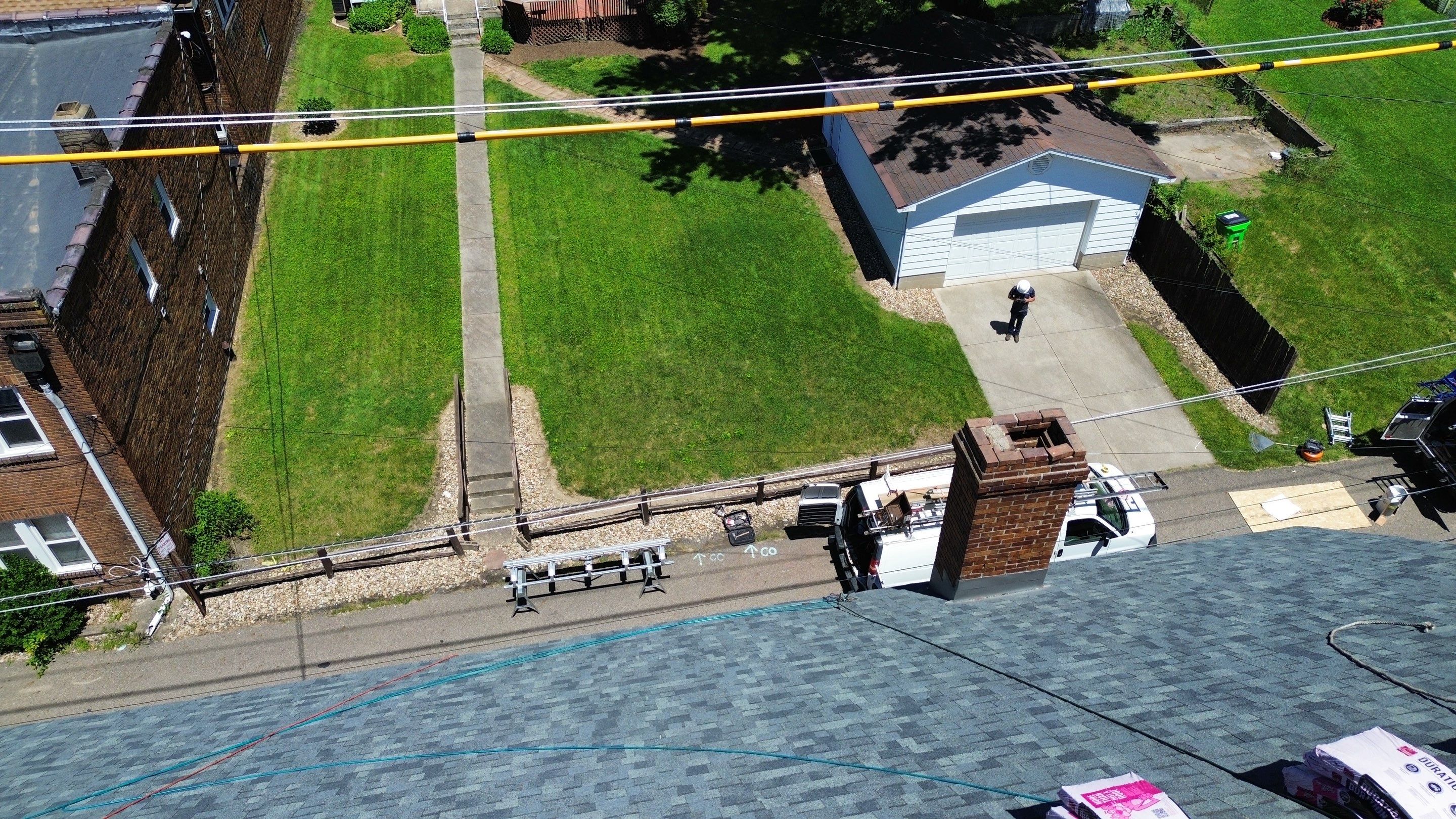 Commercial Roofing Installation using Duration Series Shingles - Estate Gray by RoofX 