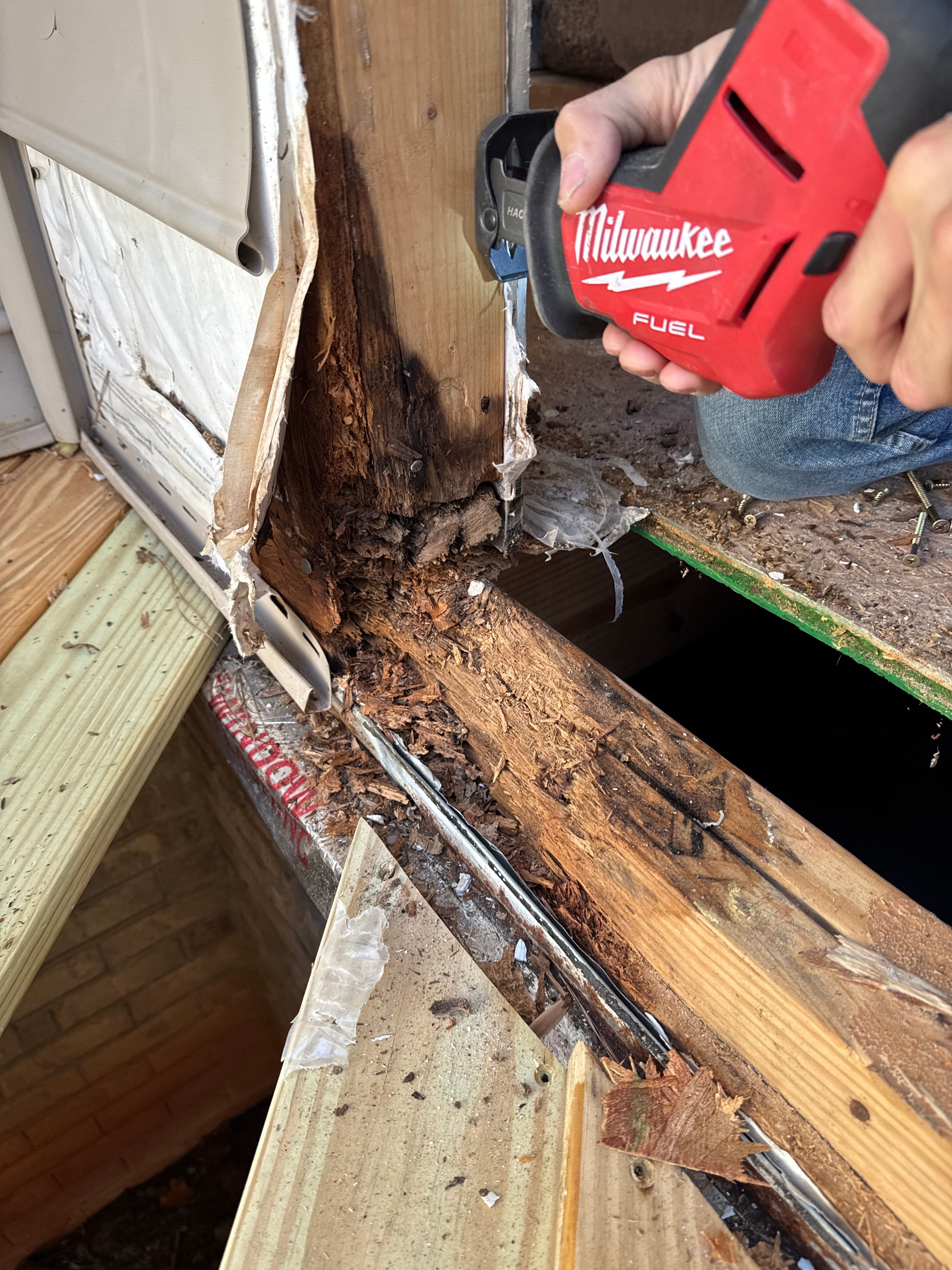 Two Door Replacements & Major Rot Repair! by A Step Above Handy LLC 