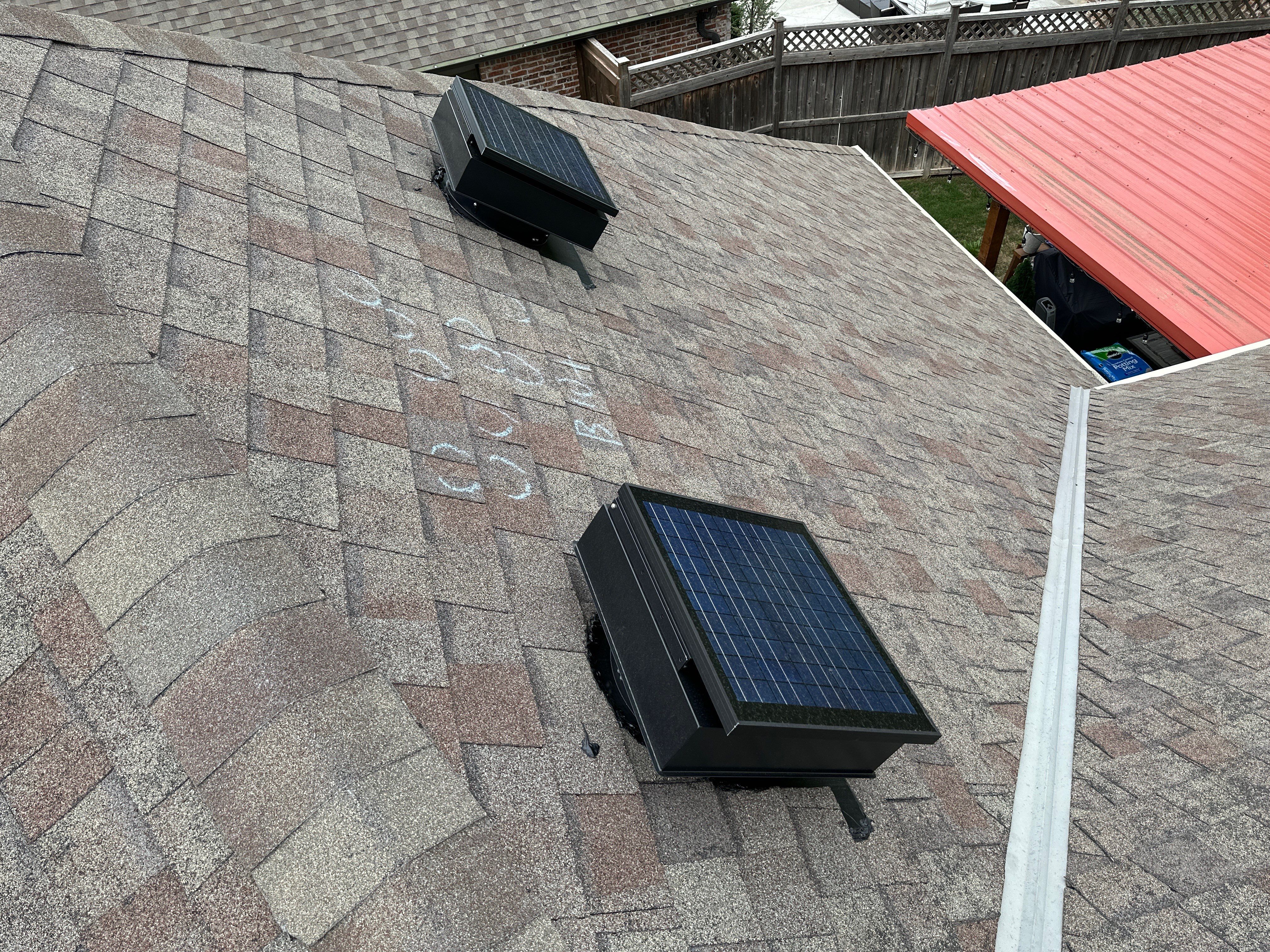 Reroof using Owens Corning Duration Storm IR in Driftwood by Castillo Roofing