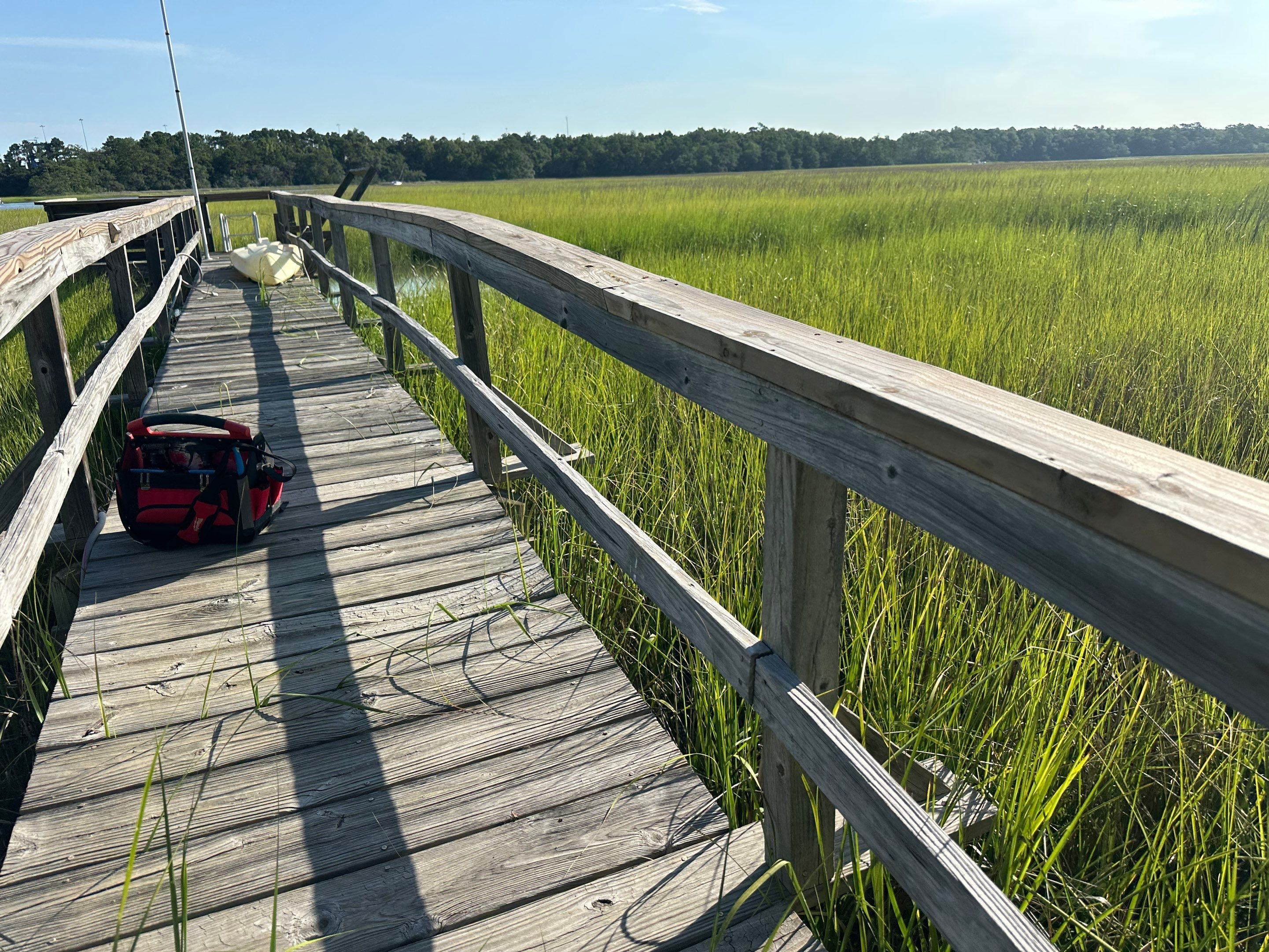 Wood Dock using Wood Sealant by DuraSeal