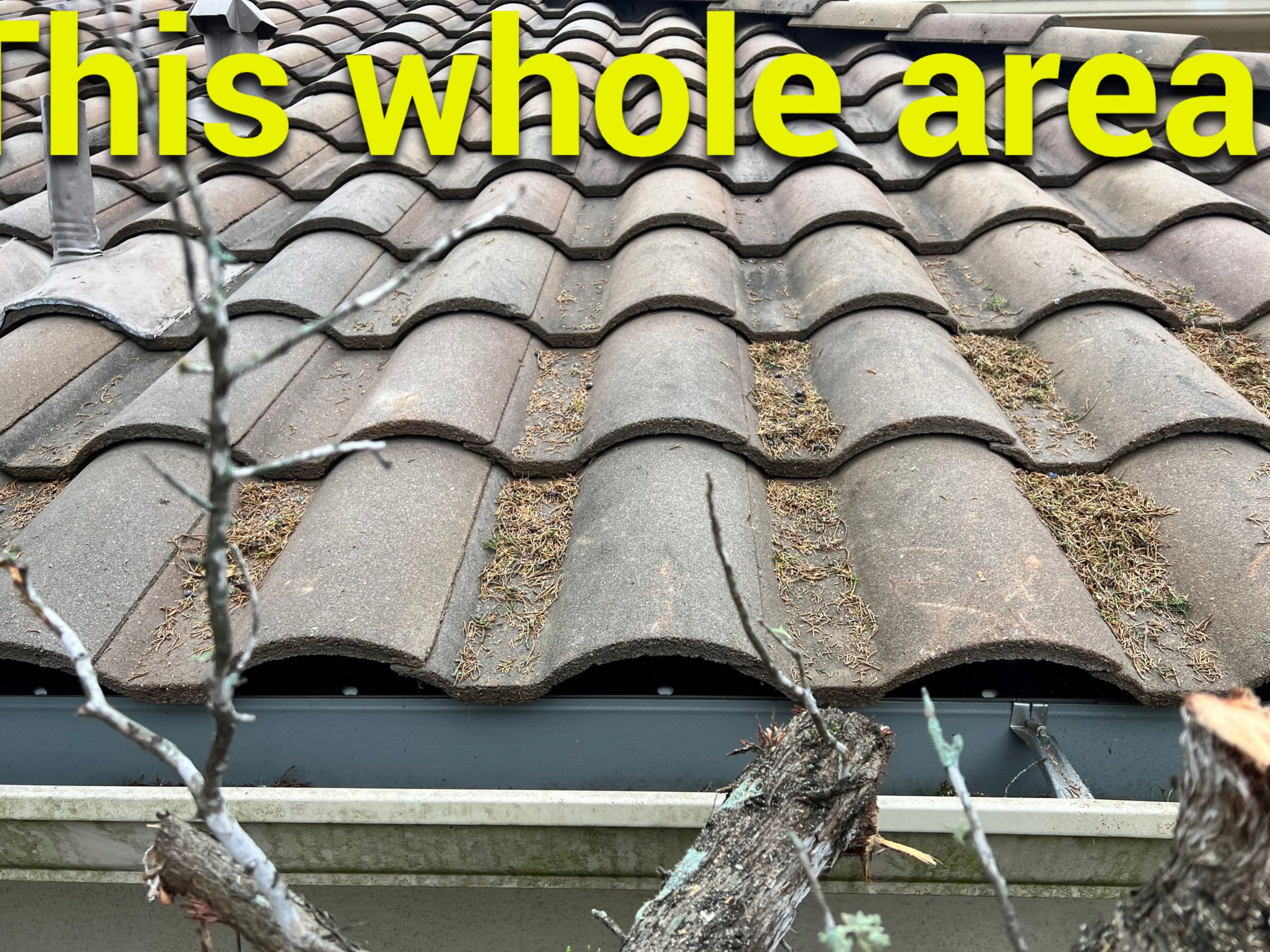 Tile Roof Repair  using Boral Tile by Premier Roofing and Contracting
