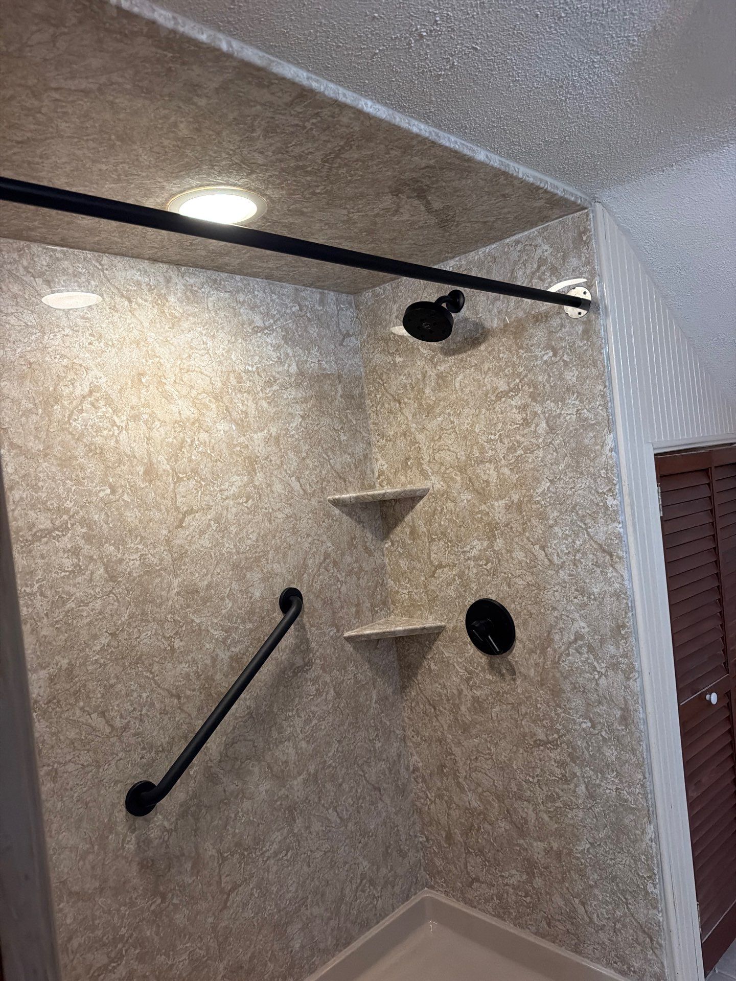 Tub to Shower Conversion: Sandalwood by Rome Bath Remodeling