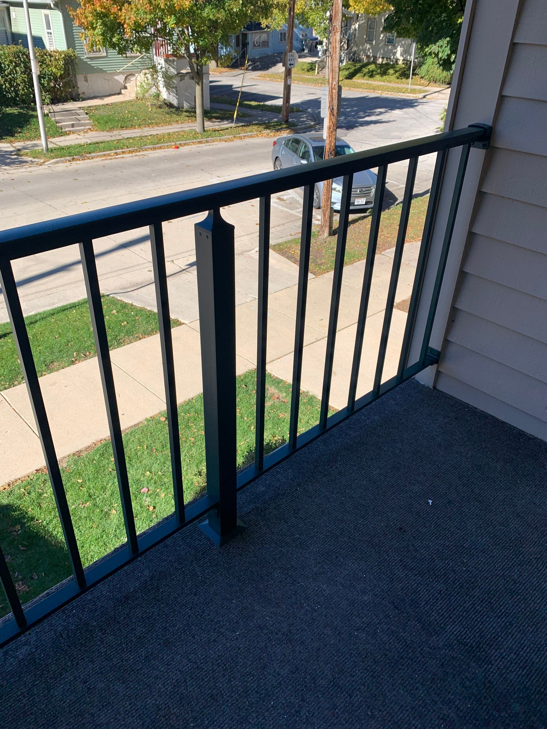 Exterior Door and Railing Finishing by OCS Contracting Services