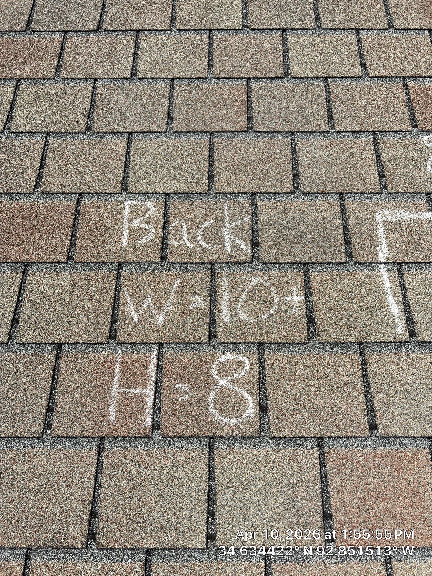 Shingle Roof Damage Assessment in Hot Springs Village by Temple Roofing and Exteriors