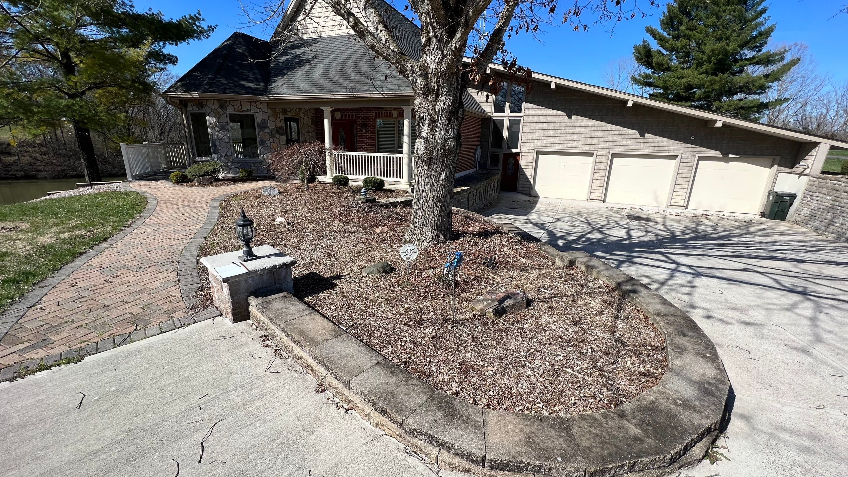 Tear Out, Plant Install & Mulch by Reisenberg’s Lawn & Landscape, LLC