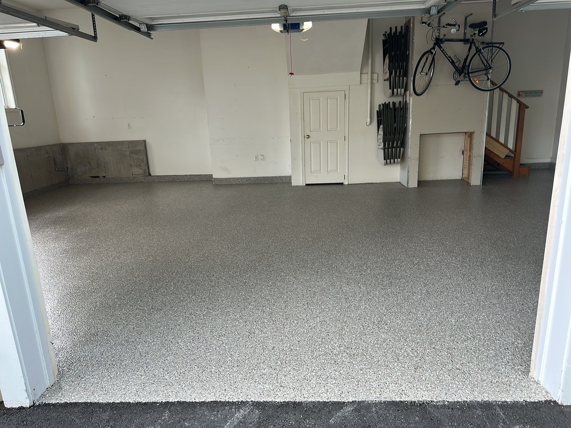 Scarelli Garage & Walkway TransFLOORmation by Symphony Concrete Coatings