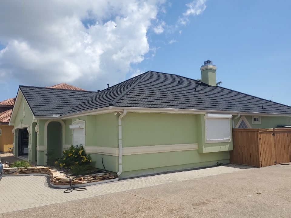 Residential Roofing Installation using Tilcor Stone Coated Steel Roofing by Lighthouse Roofing