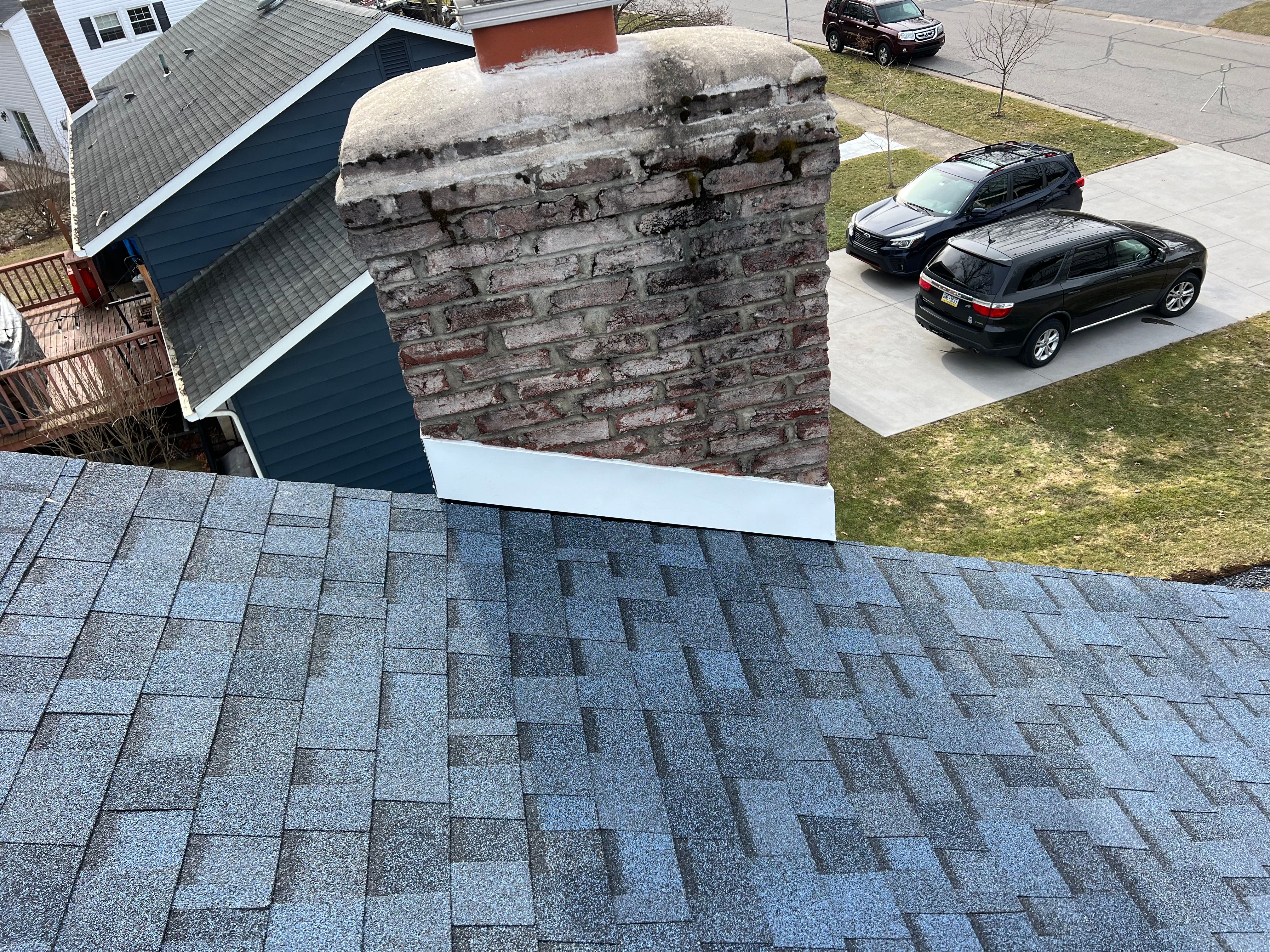 A roof replacement in State College, PA using Owens Corning shingles. by Starway Roof Systems