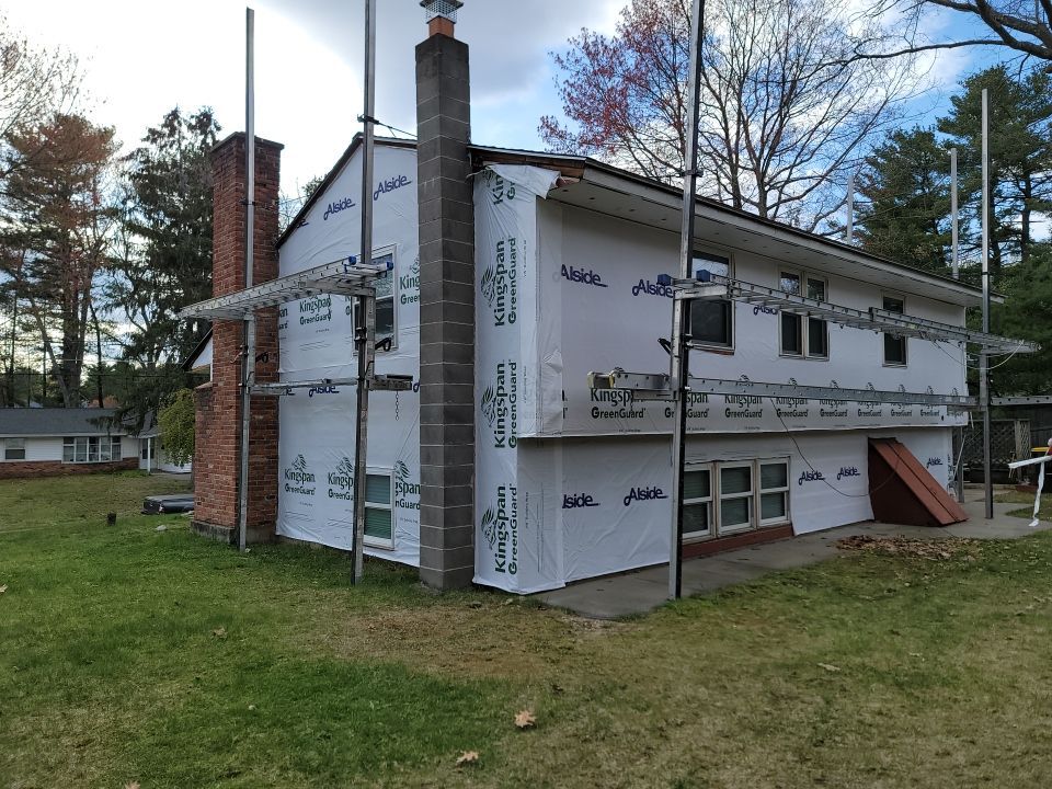 Siding Installation using Everlast Composite Siding by UBrothers Construction