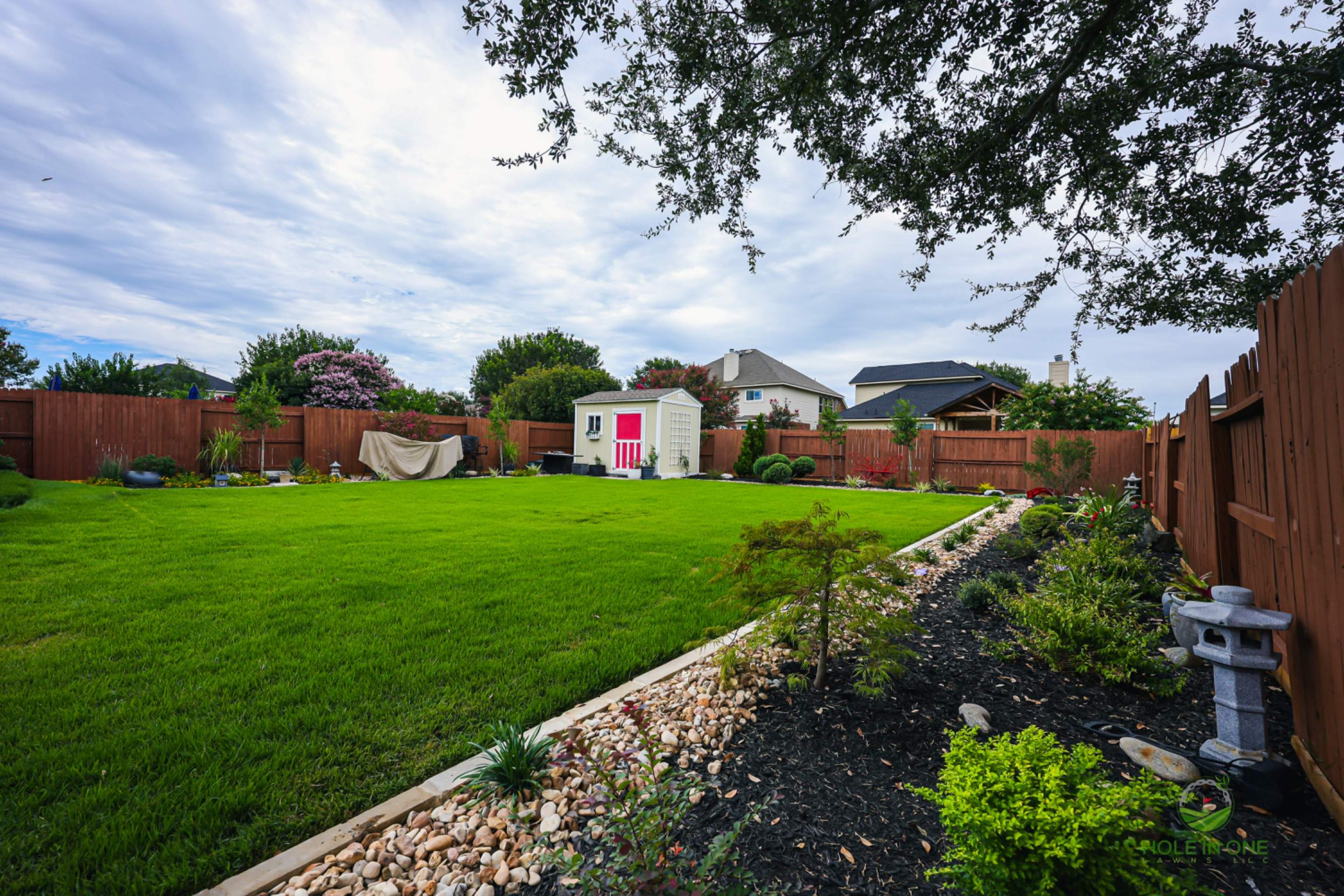 Buffalo Crossing, Cibolo Tx. by Hole In One Lawns, LLC