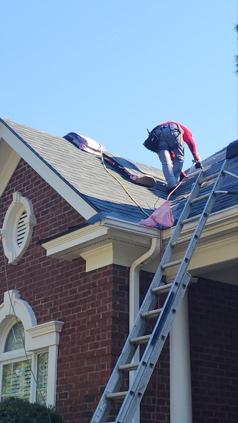 Residential Roofing Installation using Owens Corning Duration Estate Gray by Indigo State Roofing